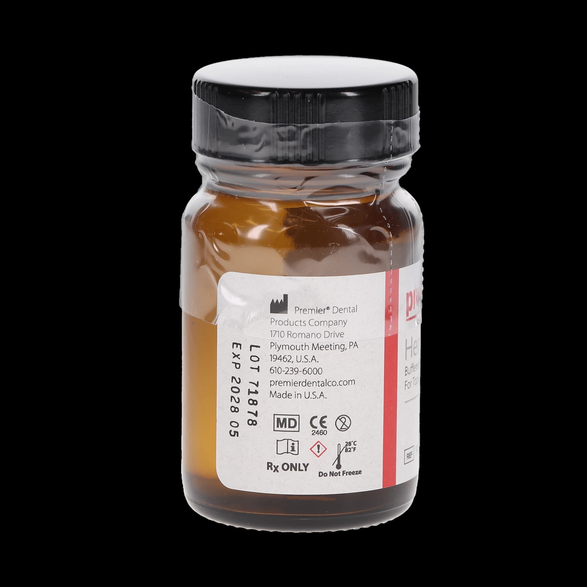 Premier Hemodent Liquid Hemostatic Solution, Buffered Aluminum Chloride, 40 cc Bottle thumbnail 3