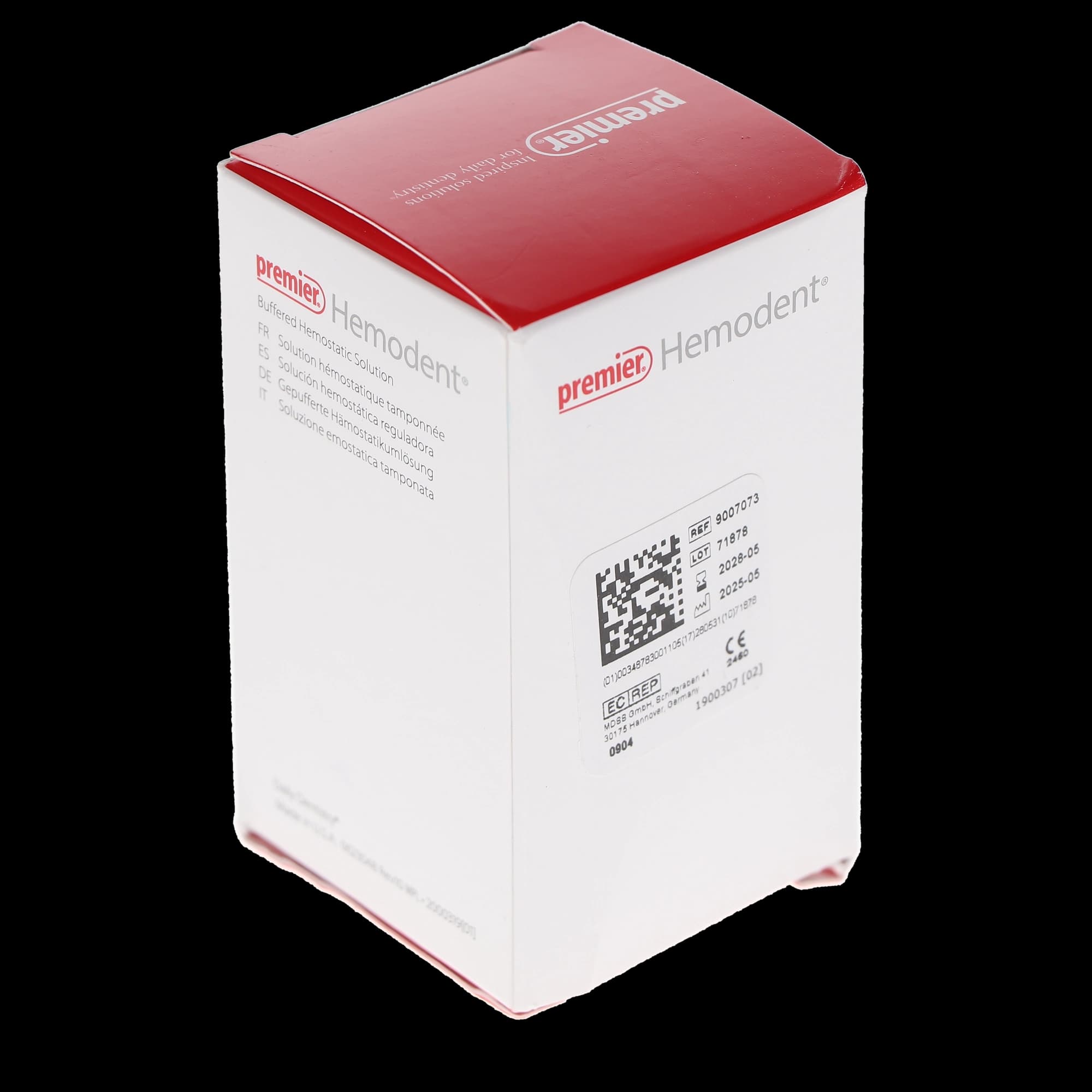 Premier Hemodent Liquid Hemostatic Solution, Buffered Aluminum Chloride, 40 cc Bottle thumbnail 4