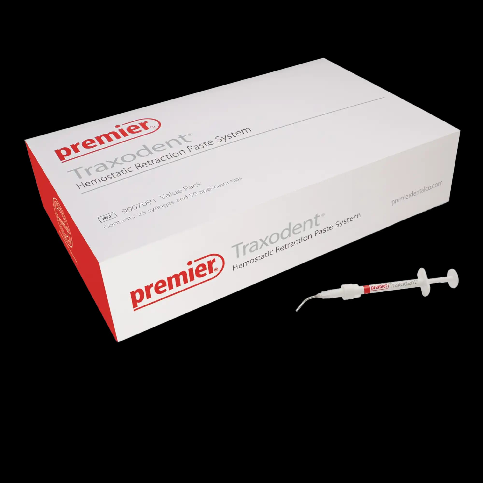 Premier Traxodent Hemostatic Retraction Paste System, Value Pack, Aluminum Chloride, Syringe Delivery thumbnail 5