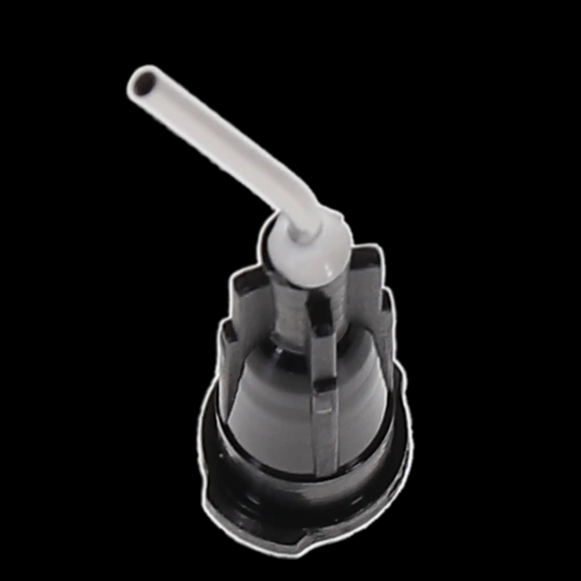 Pre-Bent Applicator Tips, 19 Ga, Black, 100/Pk, 100629 - Pre-Bent Applicator Tips, 19 Ga, Black, 100/Pk, 100629 - Image 1