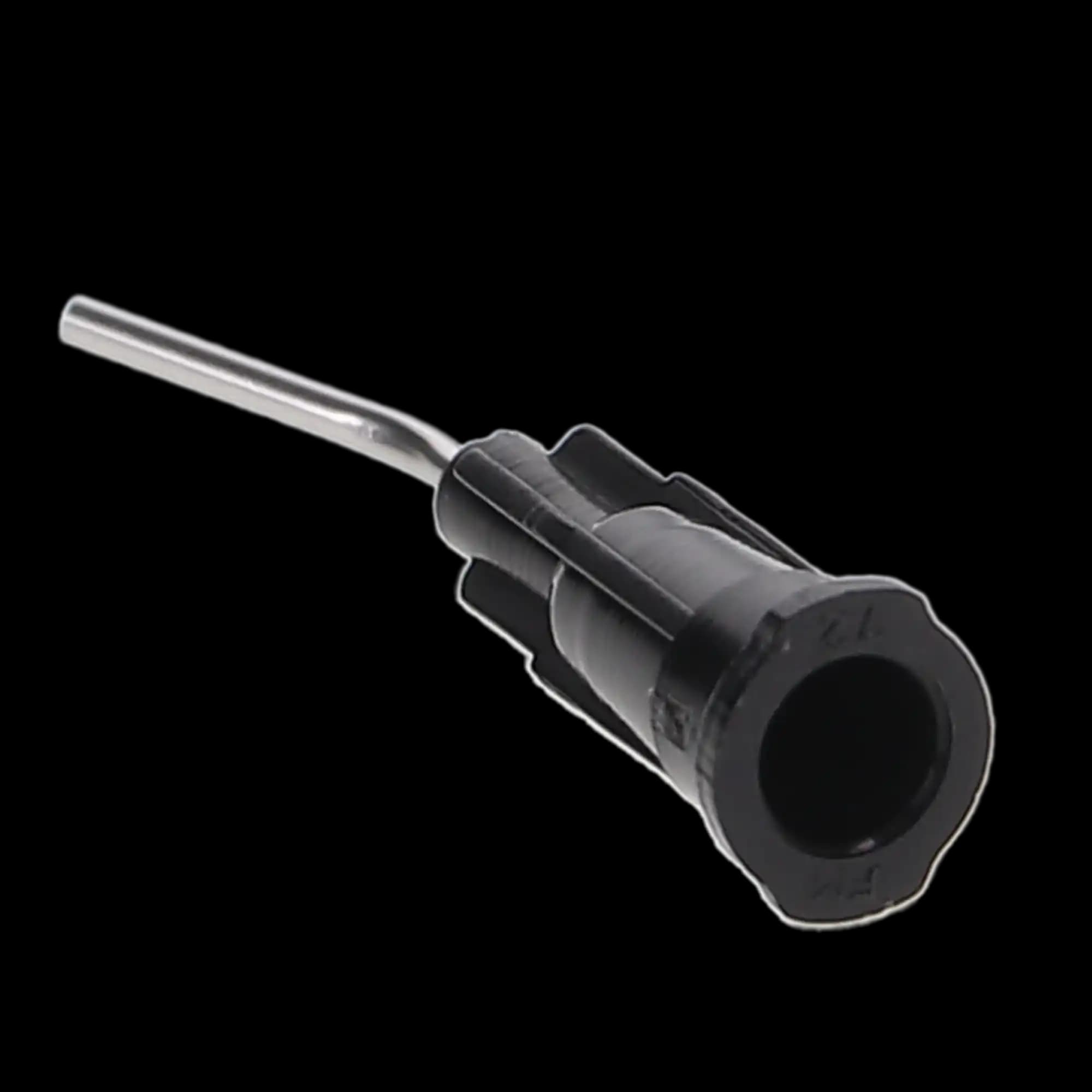 Pre-Bent Applicator Tips, 19 Ga, Black, 100/Pk, 100629 thumbnail 3
