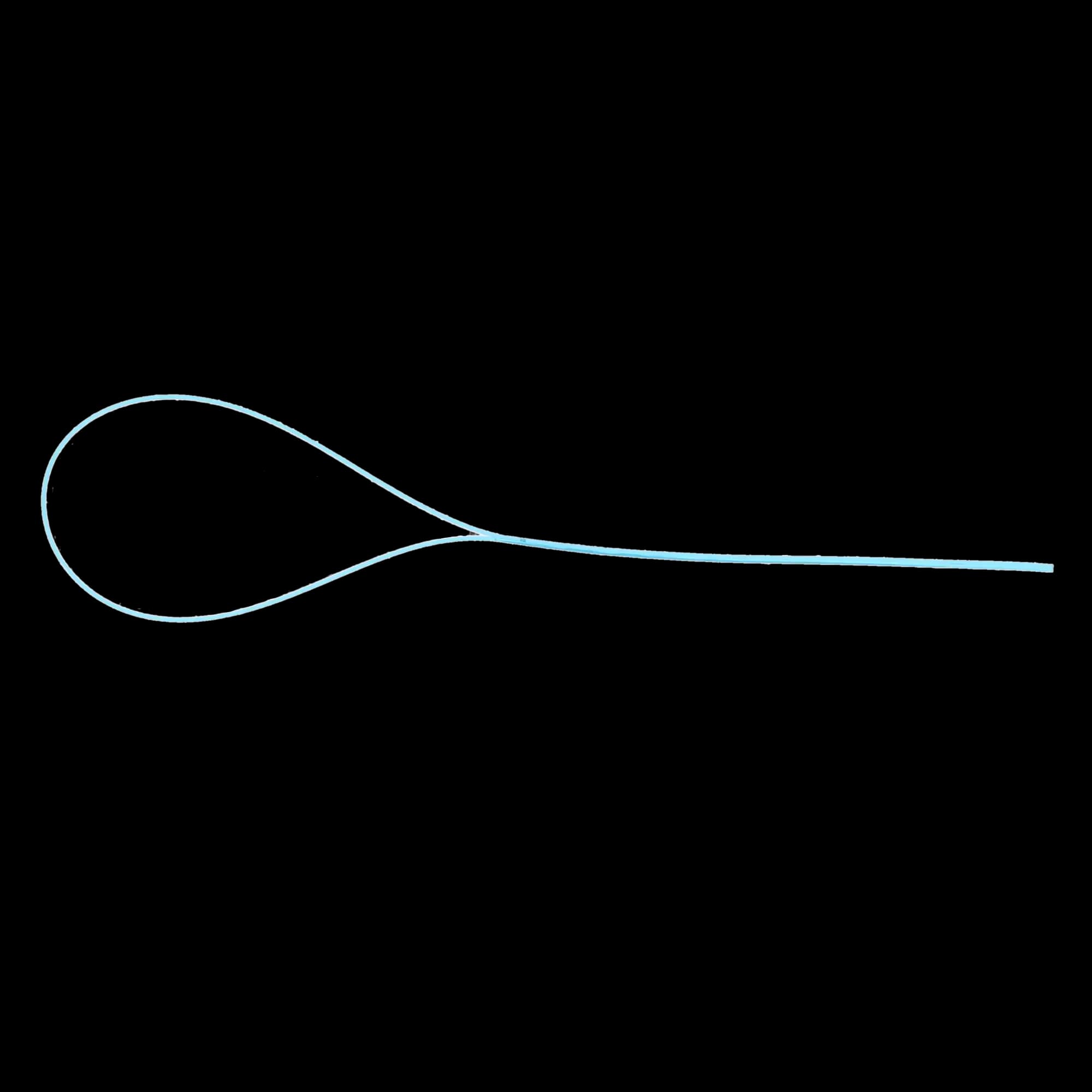 GUM Eez-Thru 840PUAA Type Floss Threaders, 500/Pk, 102095 - GUM Eez-Thru 840PUAA Type, Floss Threaders, (100 x 5/Pk), 500/Pk, 102095 - Image 1