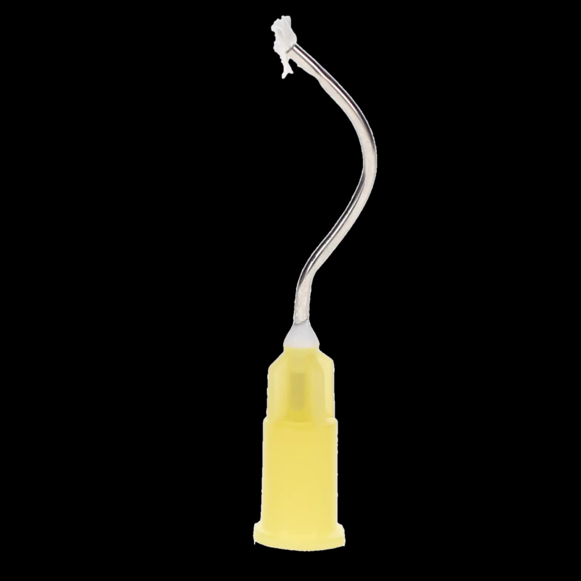 Hemostatic Pre-Bent Infusor Tips, 19 Ga, Yellow, 100/Pk thumbnail 5