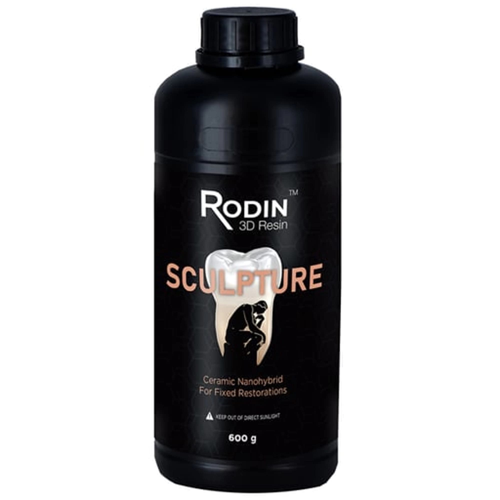 Pac-Dent Rodin Sculpture Ceramic Nanohybrid 3D Resin, Shade Bleach (BL), 600 g Bottle thumbnail 4