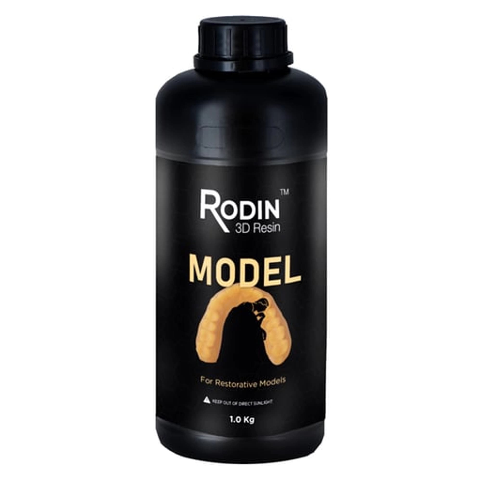 Pac-Dent Rodin Resin 1kg Model Tan 3D Printing Resin - Rodin Resin 1kg Model Tan - Image 1