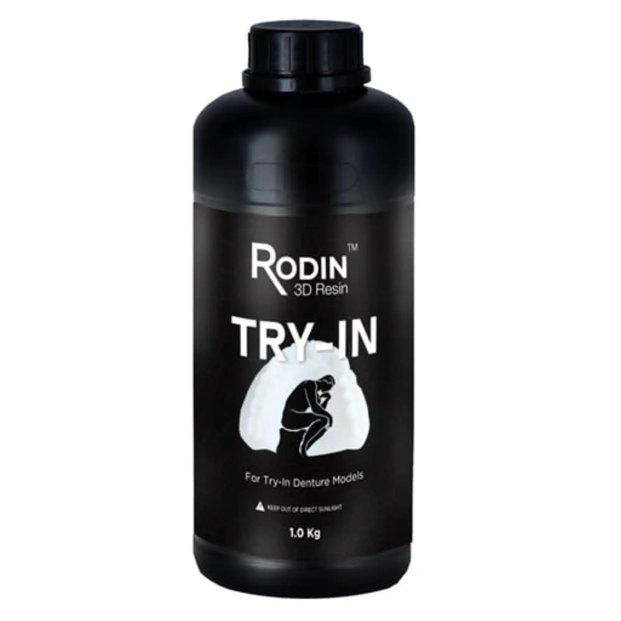Rodin® Try-In 3D Resin, 1kg Bottle, Off-White, 3DR-TIF thumbnail 4