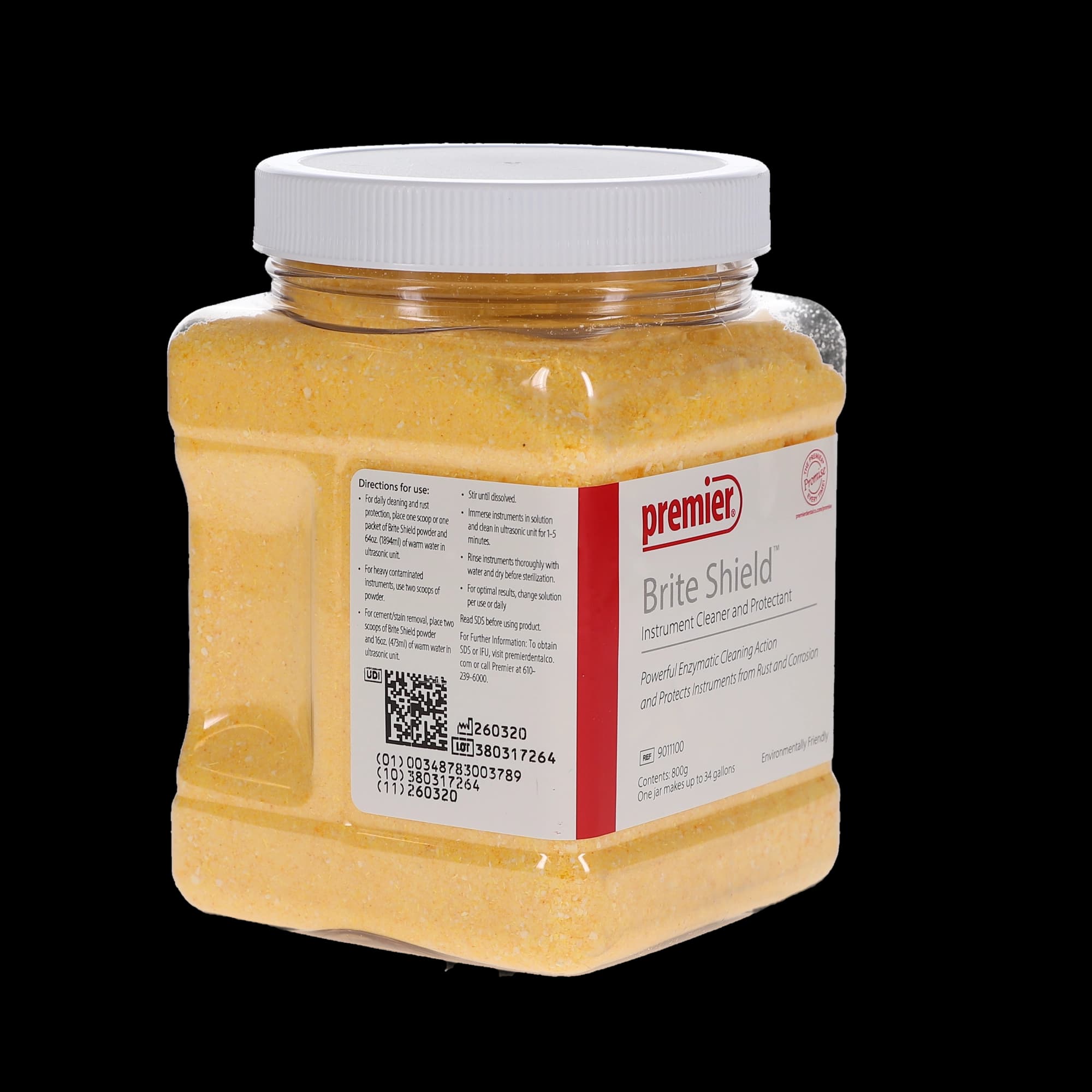 Premier Brite Shield Enzymatic Cleaner Powder, 800 g Container thumbnail 2