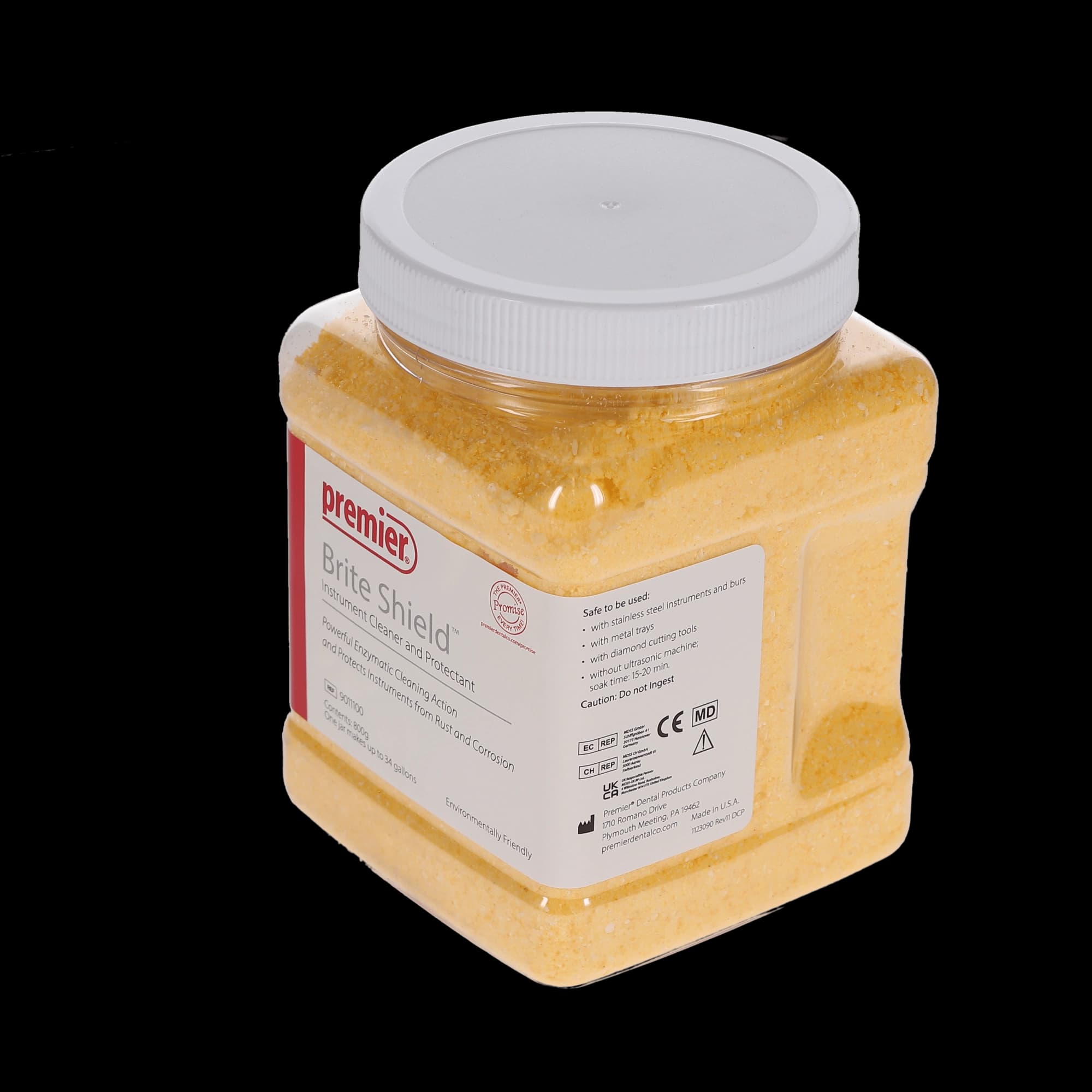 Premier Brite Shield Enzymatic Cleaner Powder, 800 g Container thumbnail 4