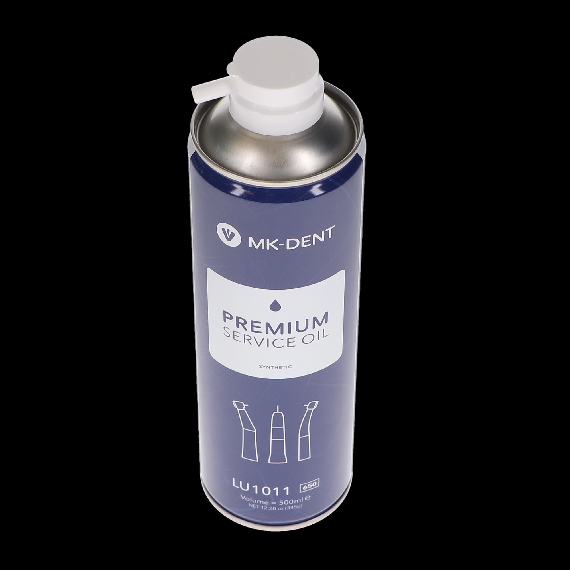MK-Dent Premium Synthetic Handpiece Lubricant Spray, KaVo Type, 500 ml, 1/Pk, LU1011 thumbnail 3