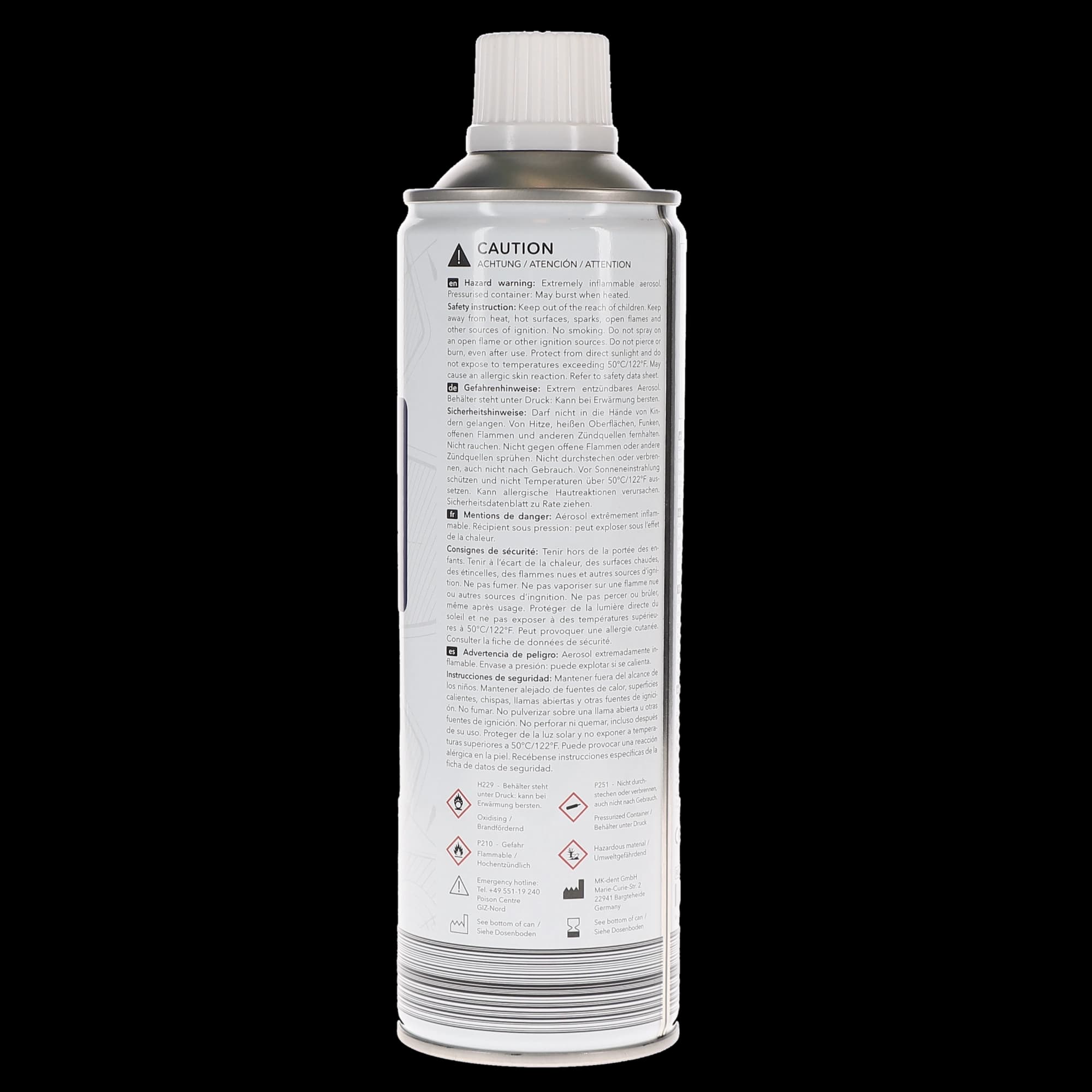 KaVo Quattrocare Plus Type Lubricant Spray, 500 ml Can, Without Nozzle, 1/Pk thumbnail 3