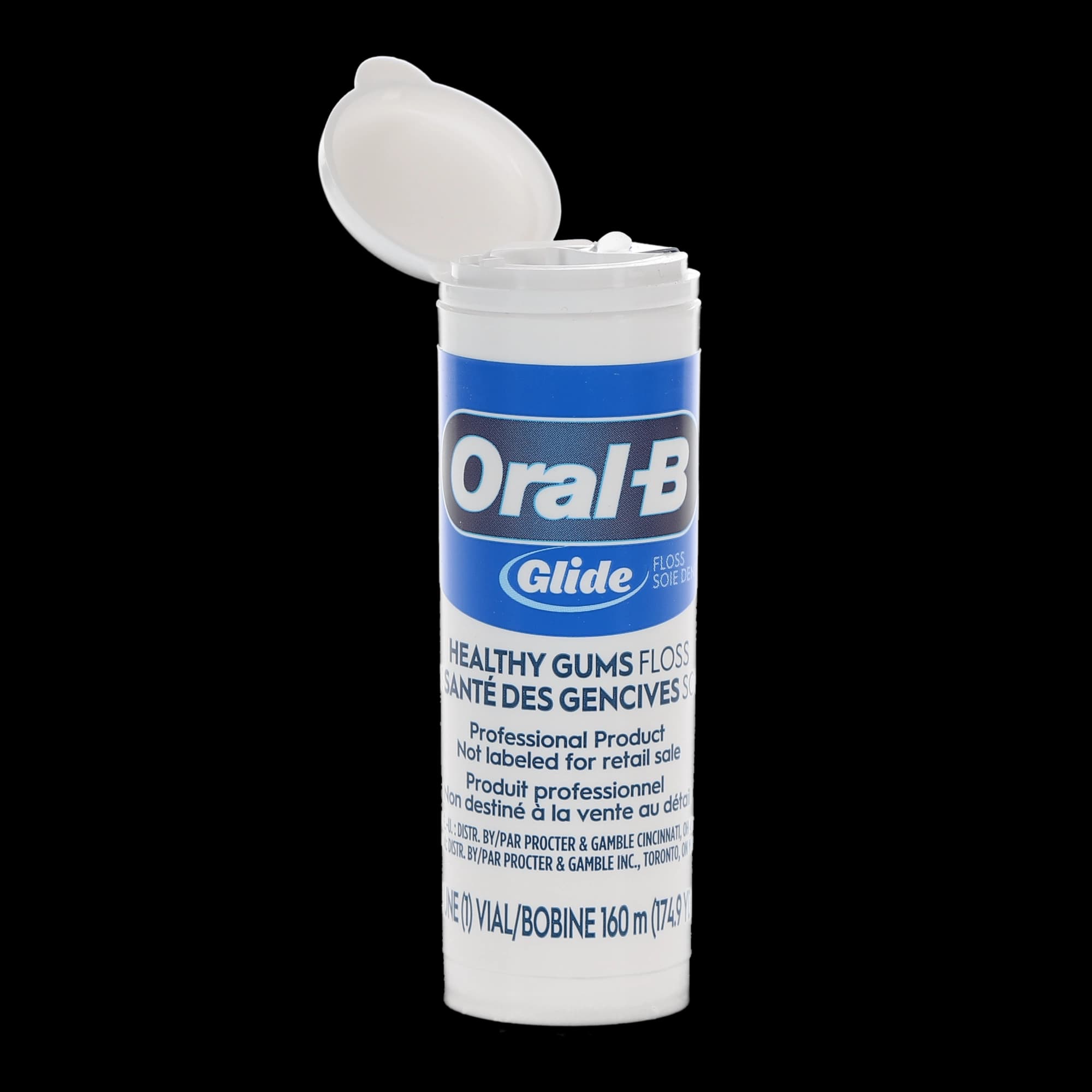 Oral-B Glide Healthy Gums Floss, Unflavored, 160m Disposable Vial, 1/Box, 80779740 thumbnail 3