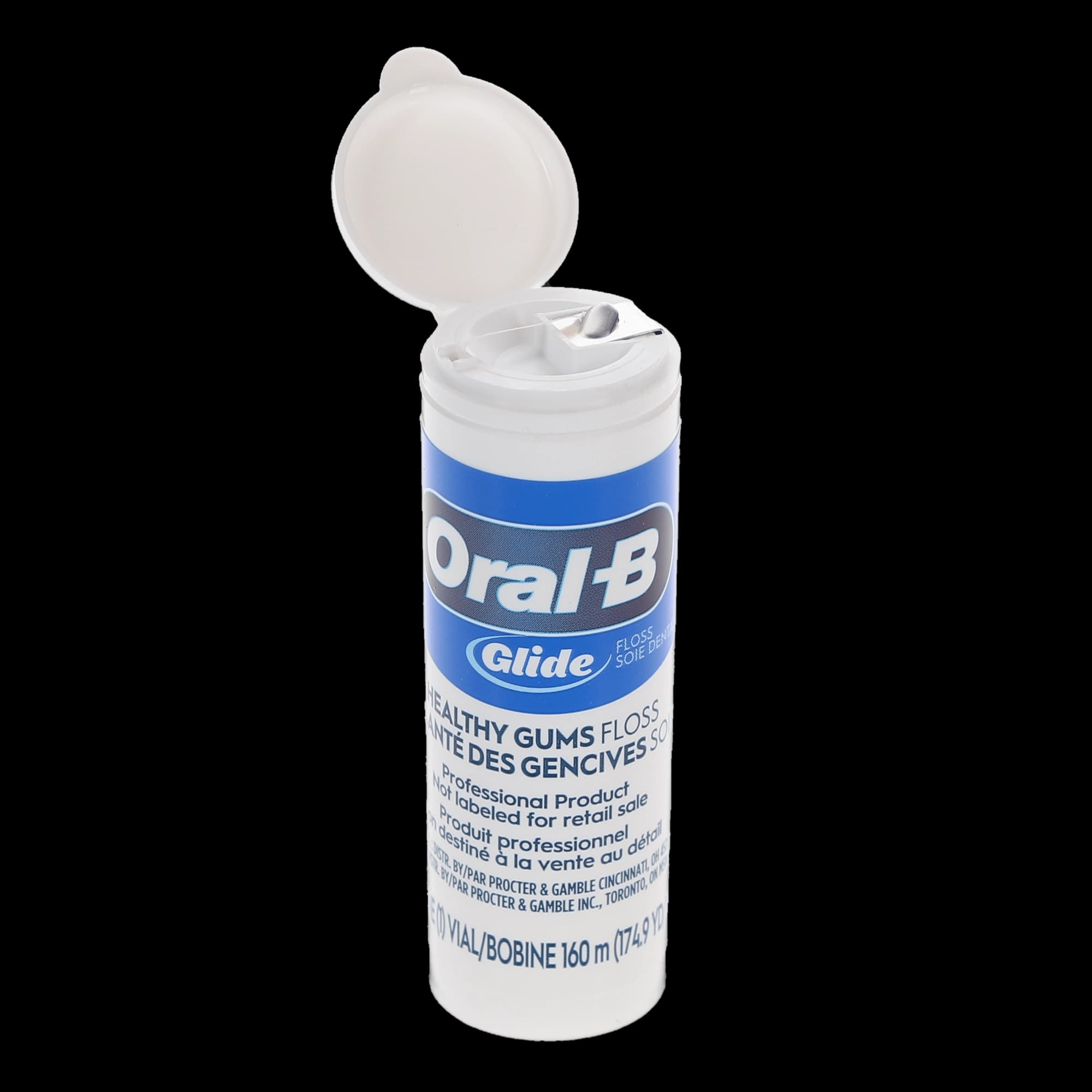 Oral-B Glide Healthy Gums Floss, Unflavored, 160m Disposable Vial, 1/Box, 80779740 thumbnail 4