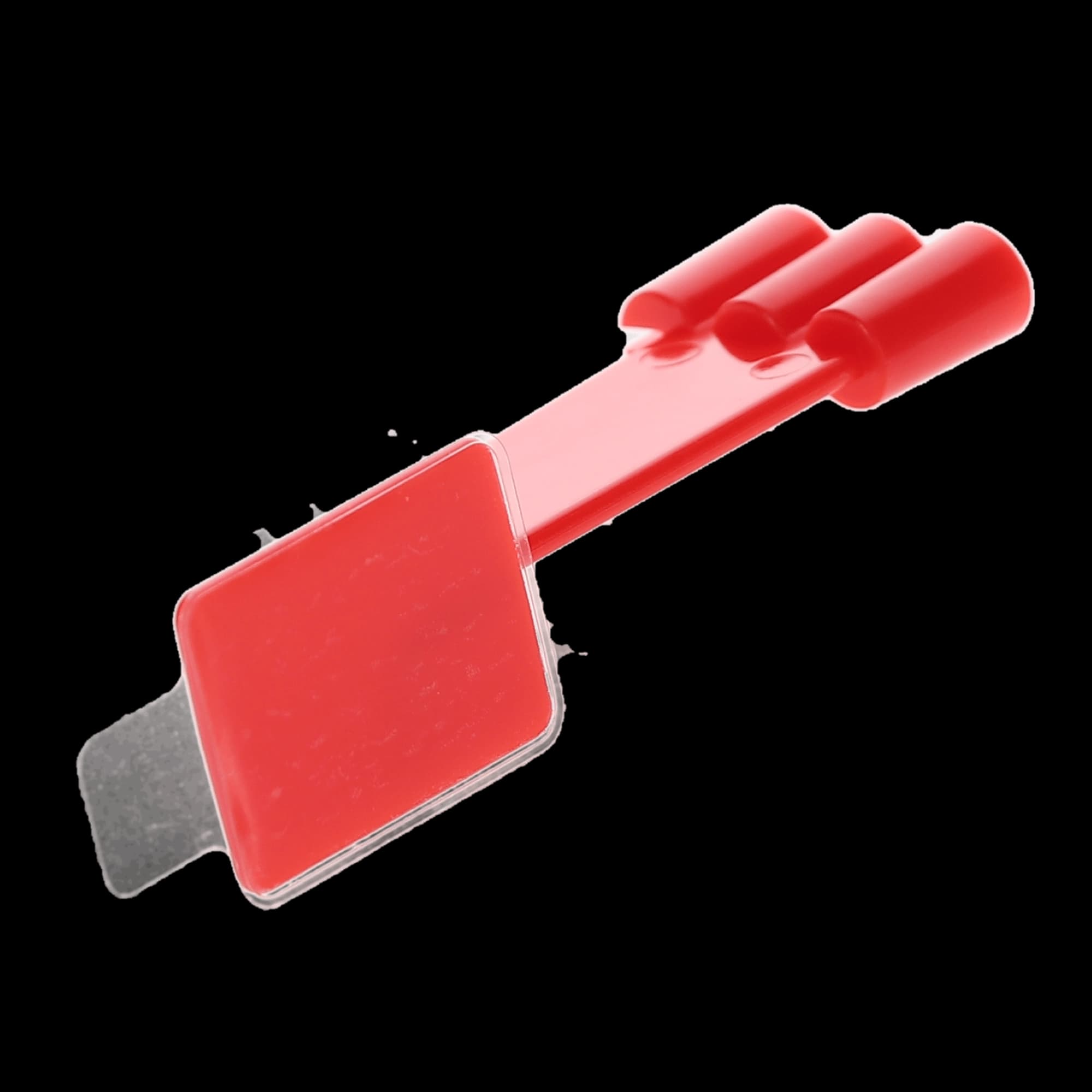 Pac-Dent EzAim Individually Cut Adhesive Sensor Holder, Bitewing, Red, 50/Pk, 131118 thumbnail 4