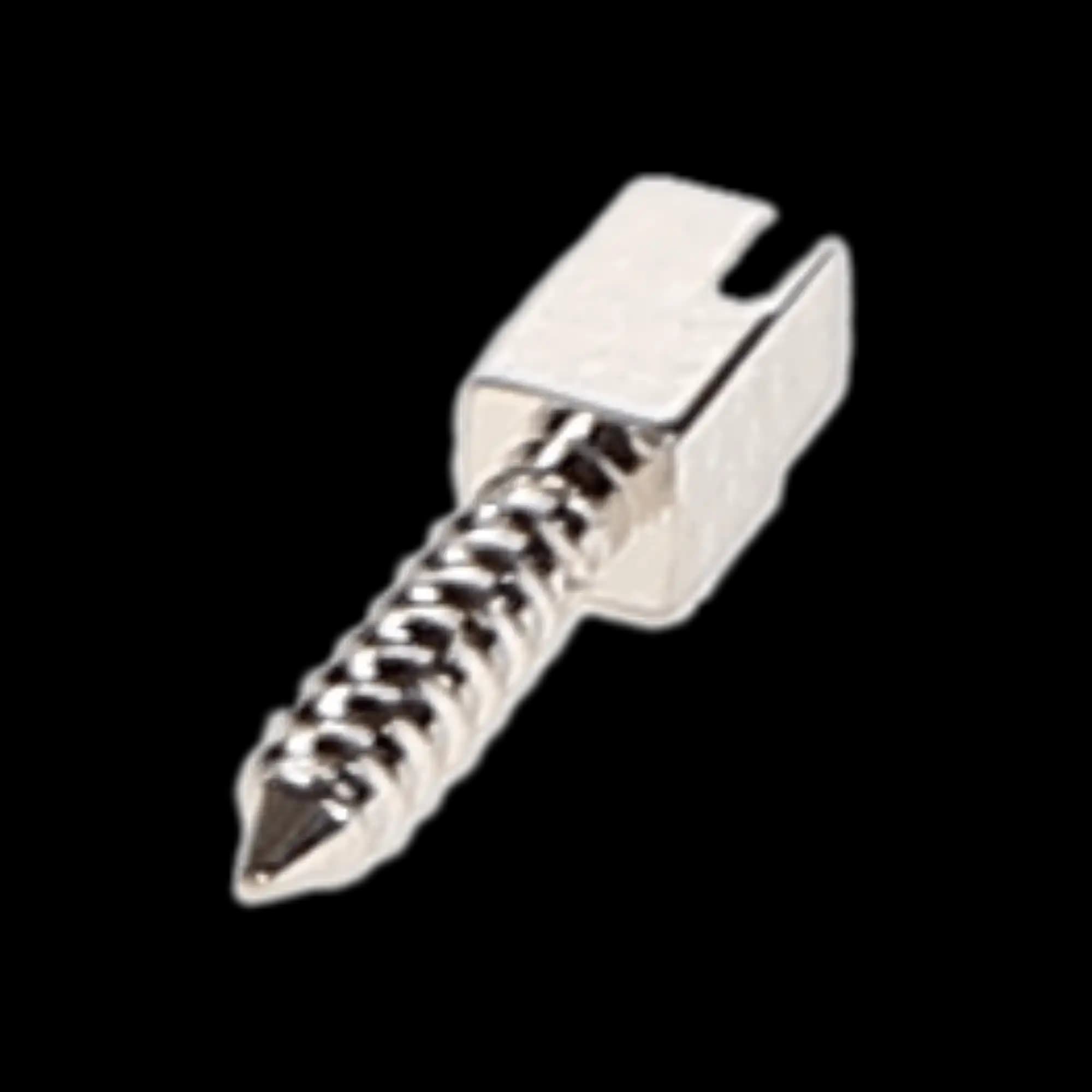 House Brand Dentistry Stainless-Steel Screw Post Refill, S2 #2 Short 7.8mm, 12/Pk, 400063 - Stainless-Steel Screw Post Refill - S2, #2 Short 7.8mm (12/Pk), 400063 - Image 1