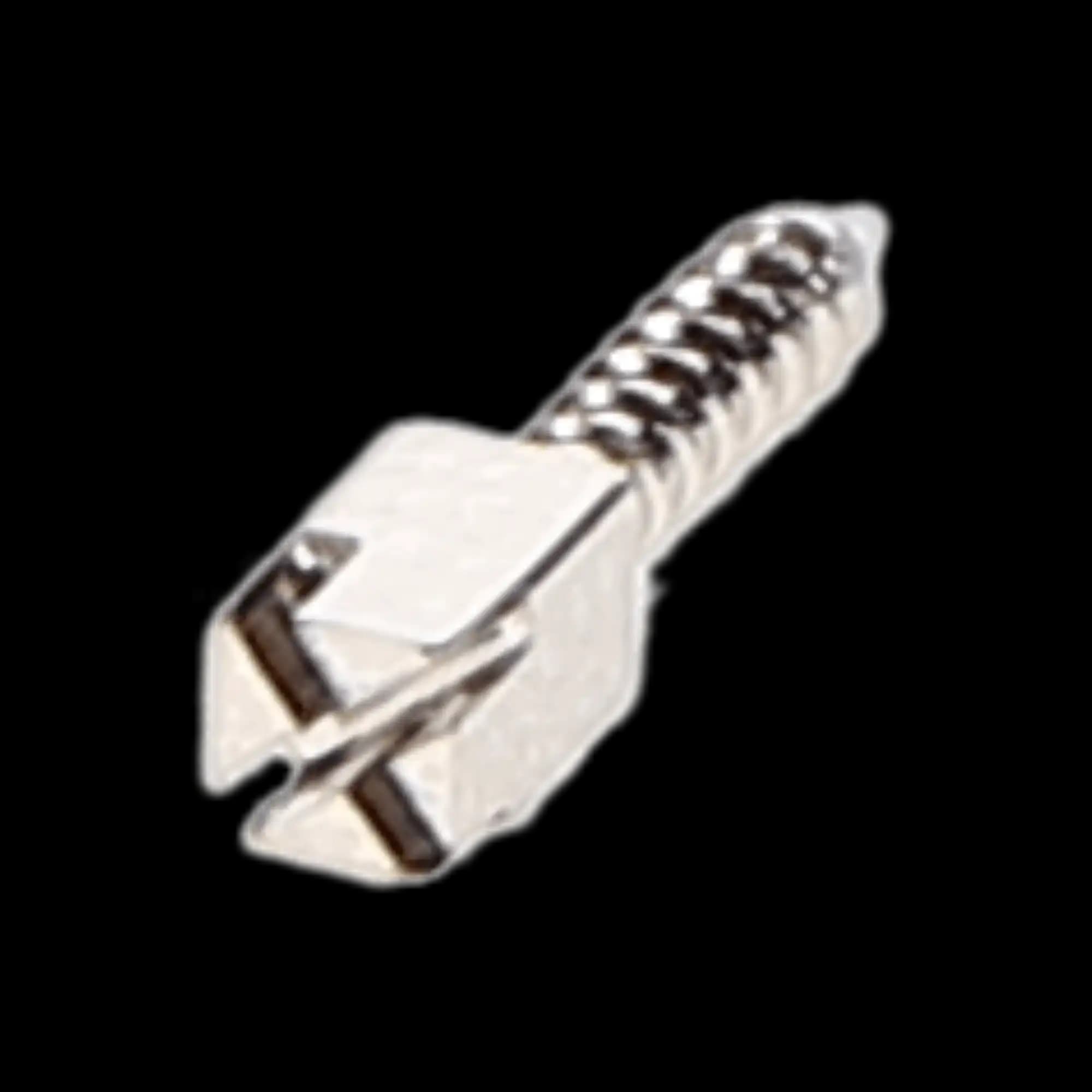 House Brand Dentistry Stainless-Steel Screw Post Refill, S2 #2 Short 7.8mm, 12/Pk, 400063 thumbnail 2
