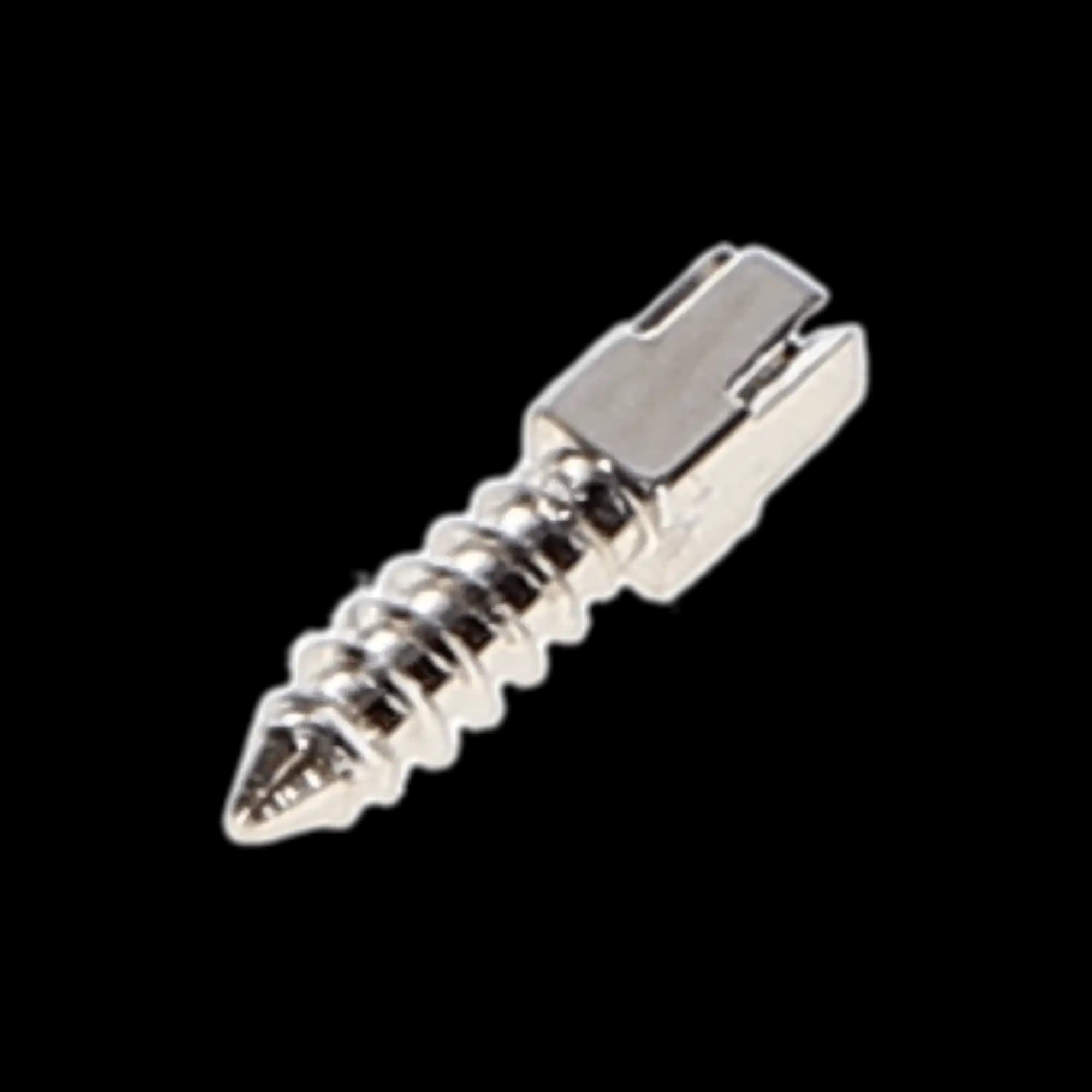 House Brand Dentistry Stainless-Steel Screw Post Refill, S6 #6 Short 7.8mm, 12/Pk, 400067 - Stainless-Steel Screw Post Refill - S6, #6 Short 7.8mm (12/Pk), 400067 - Image 1