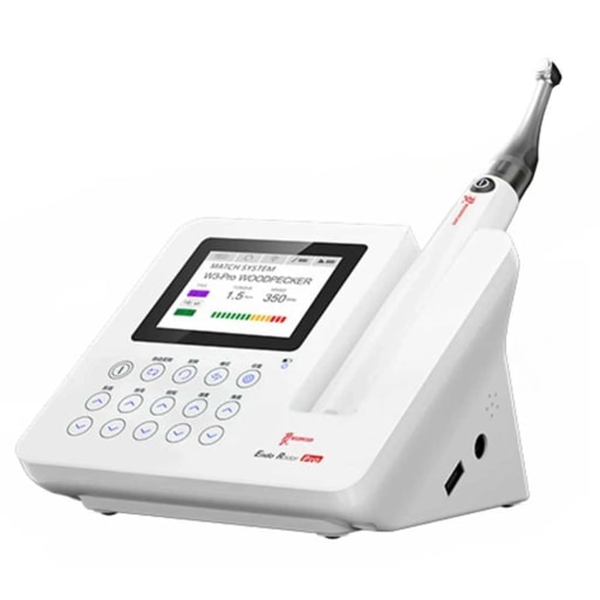 Woodpecker Endo Radar Pro Wireless Endo Motor with Compact Handpiece, Brushless, Integrated Apex Locator, 100-2500 rpm, ENDORADARPRO - Woodpecker Endo Radar Pro Wireless Endo Motor with Compact Handpiece - Image 1