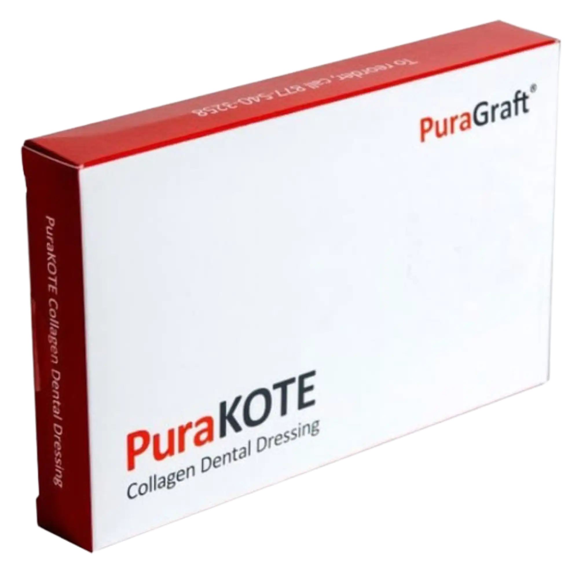 PuraKOTE Collagen Wound Dressing, 0.75" x 1.5" (2 cm x 4 cm), Box of 10, PGKTE1 - Purakote Collagen Dressing 3/4X1.5 10/Bx, PGKTE1 - Image 1