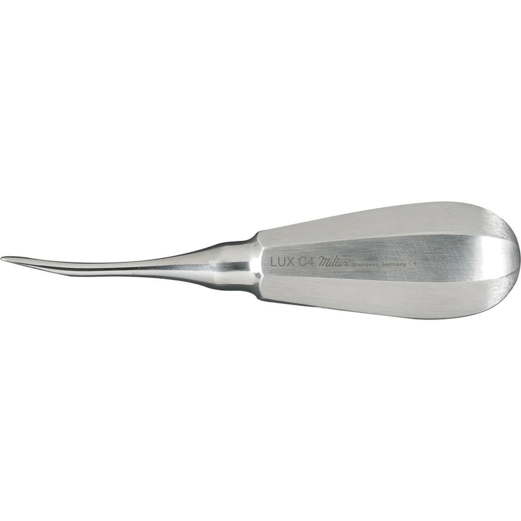 Miltex Luxating Elevator, Curved Tip 4mm, Single End, DELLUXC4 thumbnail 2