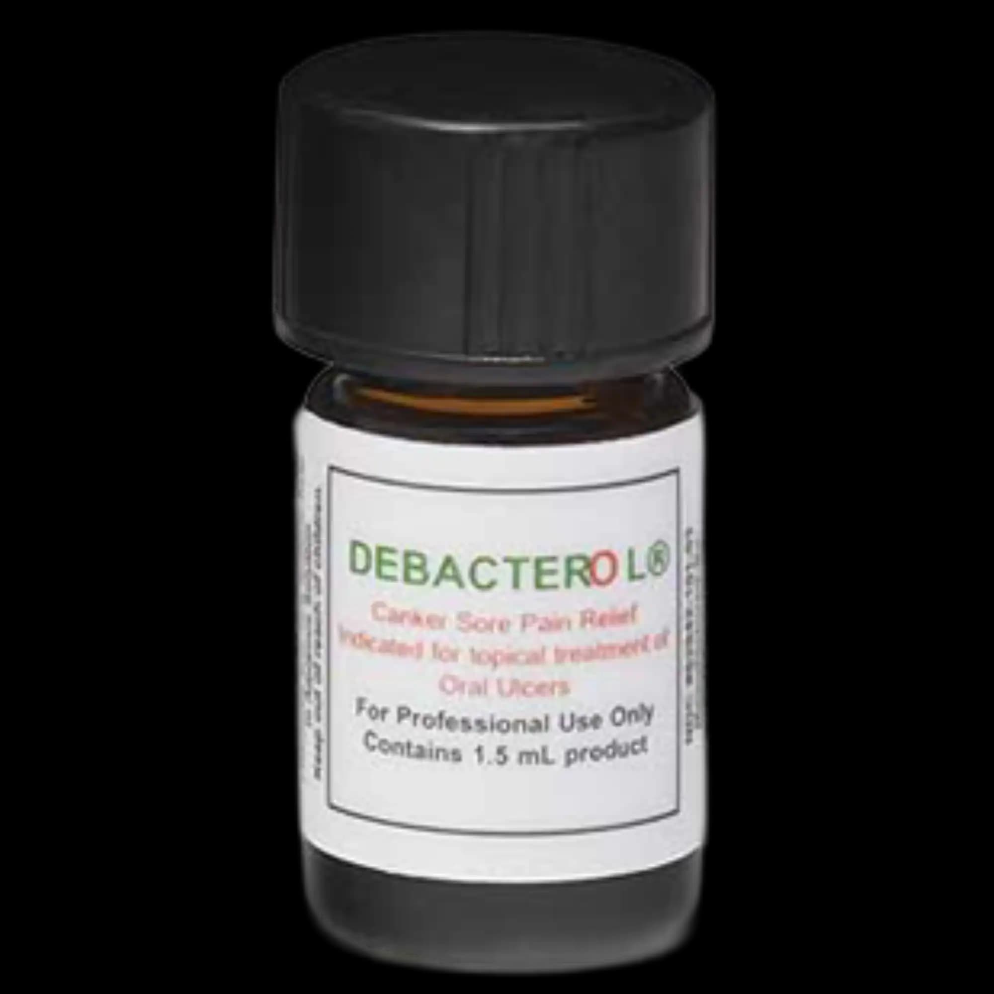 Debacterol Canker Sore Pain Relief Topical Treatment, 1.5 mL Multi-Dose Vial, 90-2201 thumbnail 3