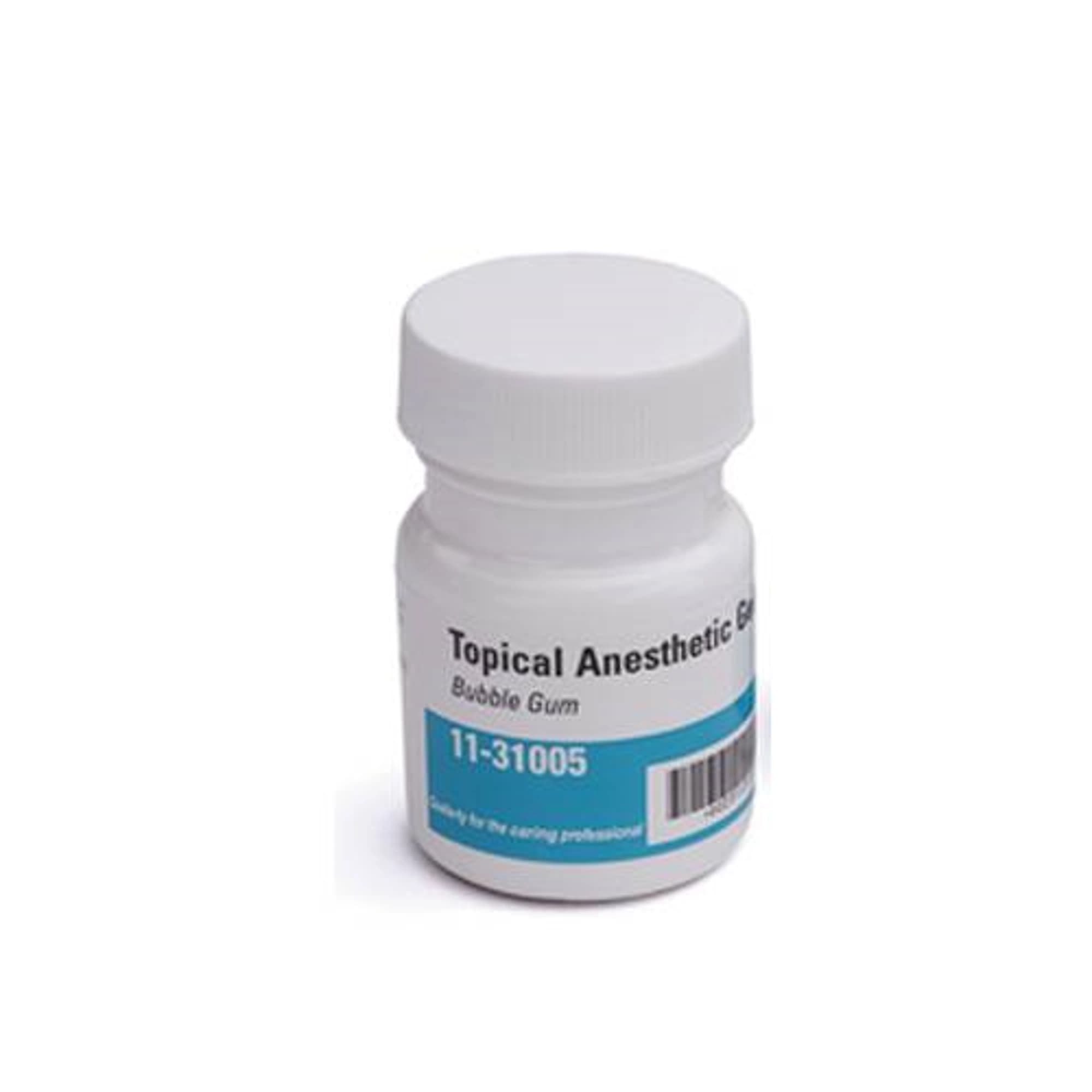 Quala Topical Anesthetic Gel, Bubble Gum Flavor, 20% Benzocaine, 1 oz Jar - Quala - Topical Gel Bubble Gum - Image 1