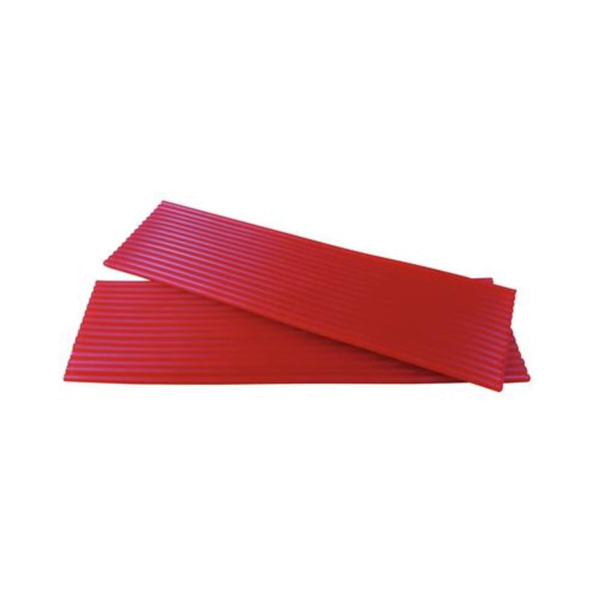 Quala Utility Wax Strips, Large, Red, 75/Box - Quala - Utility Wax Large Red 75Bx - Image 1
