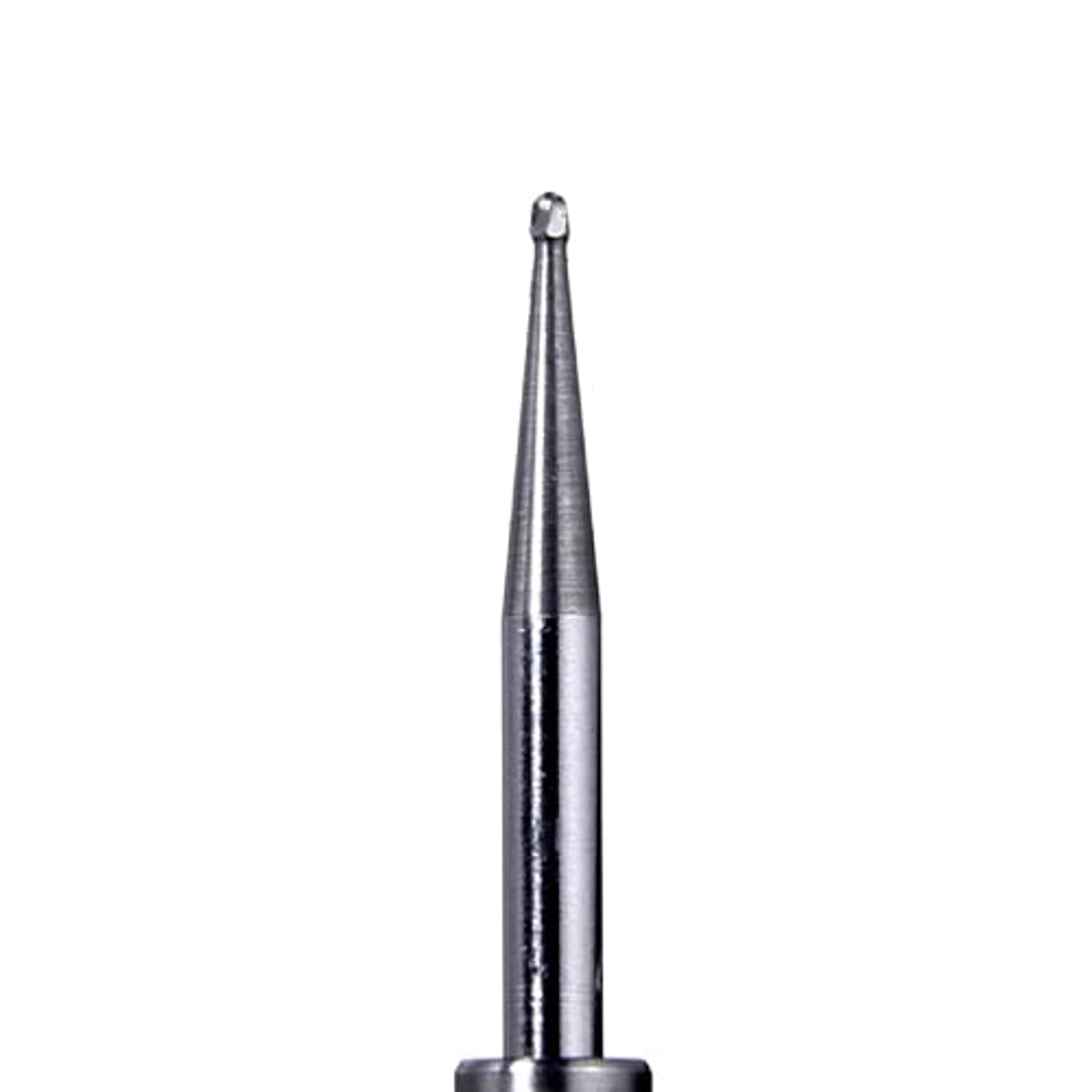 Quala FG #1/2 Round Tungsten Carbide Bur, Friction Grip, 10/Pk, Q2060001 - Quala - FG 1/2 Bur 10/Pk - Image 1