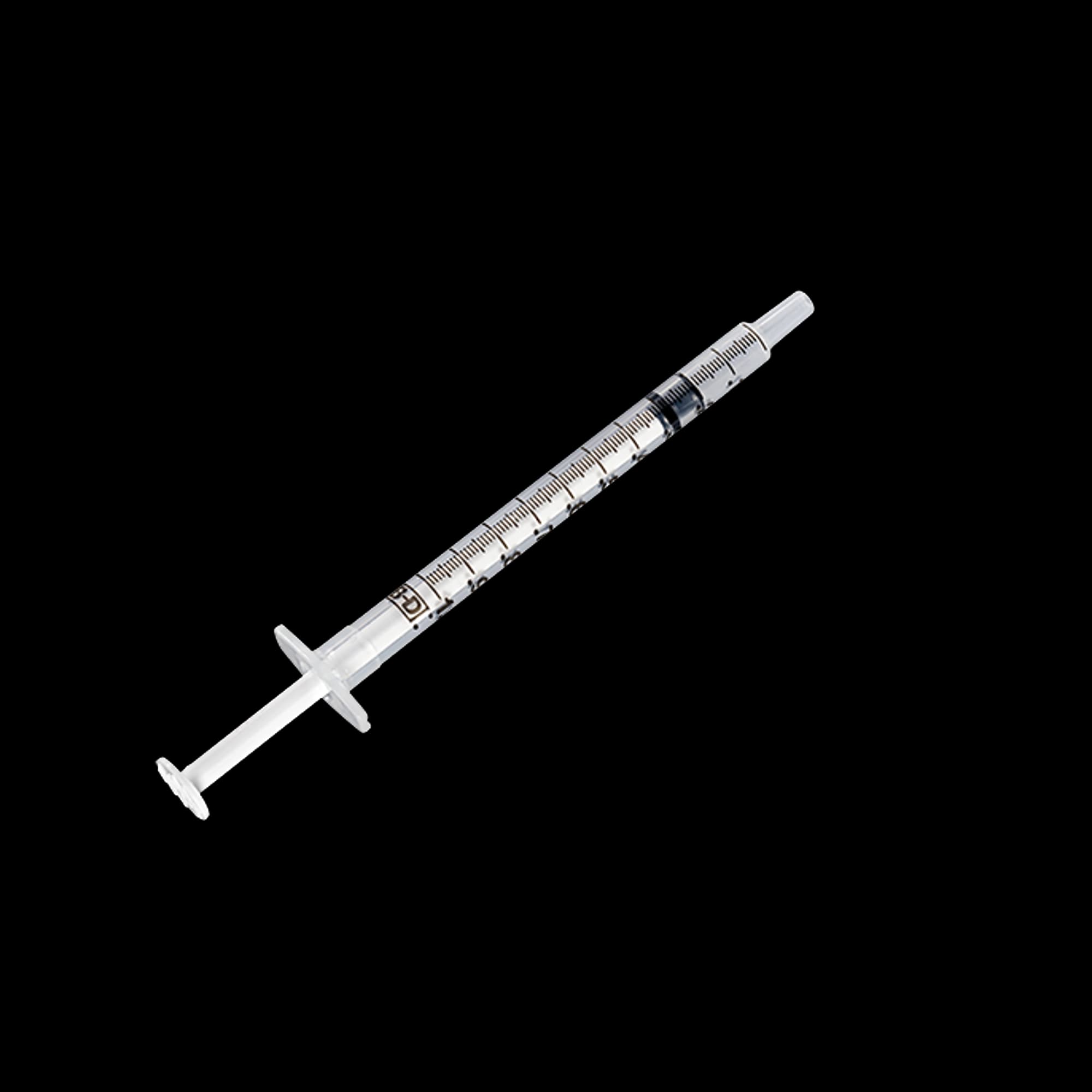 BD Tuberculin Syringe Only, Slip Tip, 1mL, 8/Case, 309659 thumbnail 2