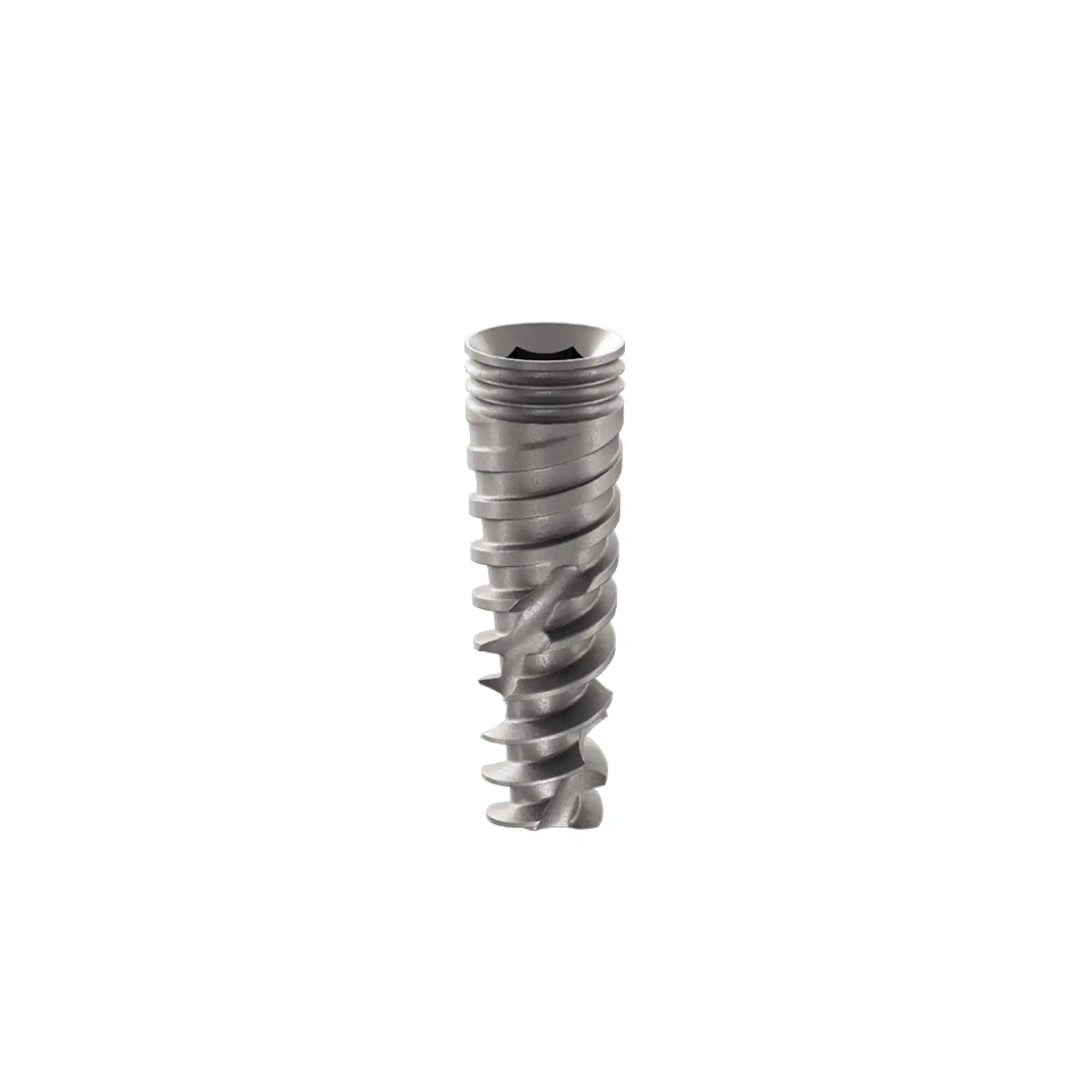 DSI Premium Spiral Implant 3.50 x 10mm, Tapered Internal Hex, Self-Tapping, 1/Pk, SPI1035 - Premium Spiral Implant 3.50 X 10Mm 1/pack The Tapered Internal Hex Implant Has Variable, SPI1035 - Image 1