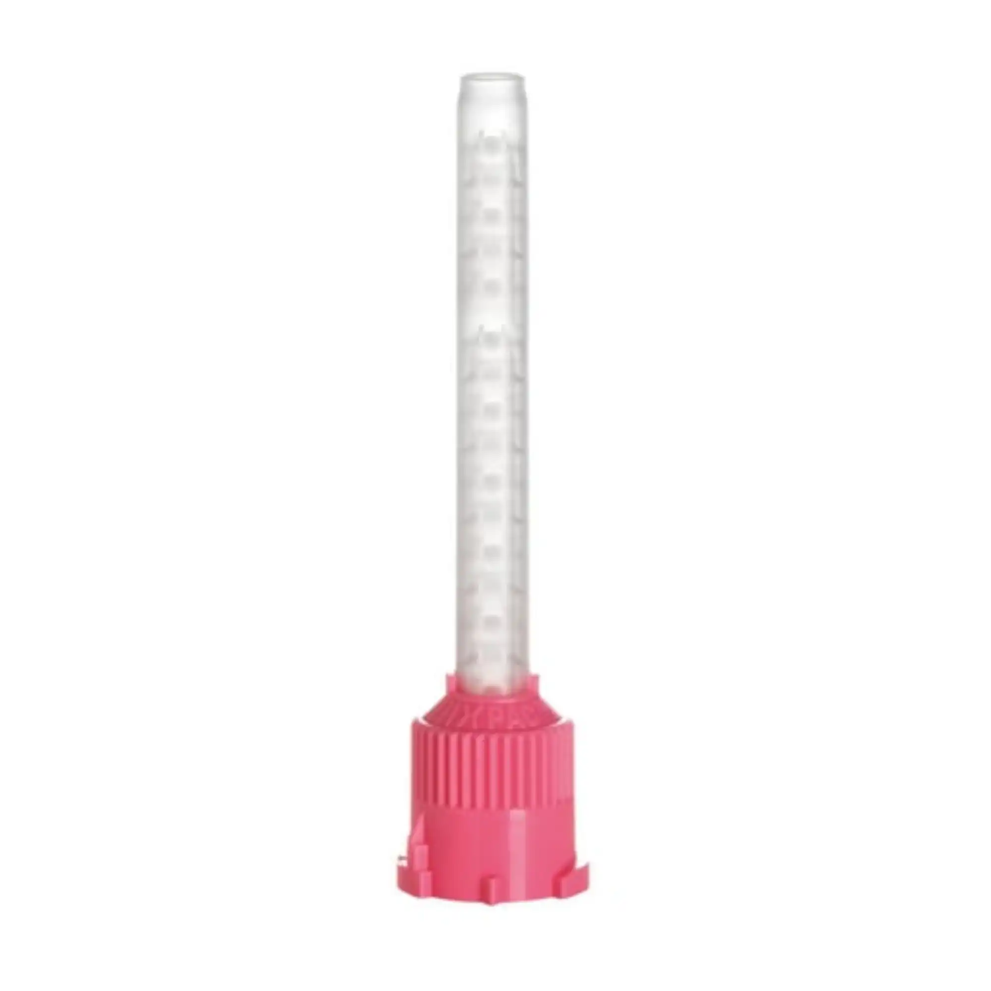 Hexa HP Mixing Tips, 1:1 / 2:1, Medium (5.4 mm), Pink, 48/Pack, For 50 ml HP-Style Impression Material Cartridges, SLZ-102395 - Hexa Hp Mixing Tips 1:1 / 2:1 Medium 5.4 Mm Pink 48/pack For All Style 50 Ml Impression, SLZ-102395 - Image 1