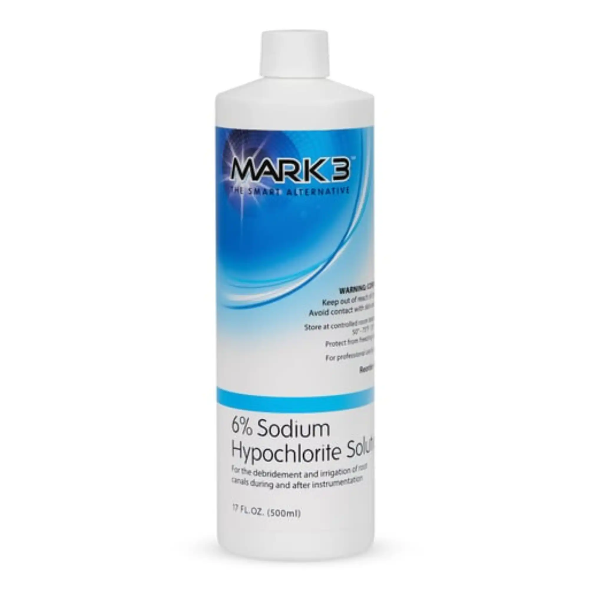 Mark3 Sodium Hypochlorite Irrigation Solution, 6%, 17 oz Bottle, 5974 - Sodium Hypochlorite Solution 6% 17oz. Bottle, 5974 - Image 1