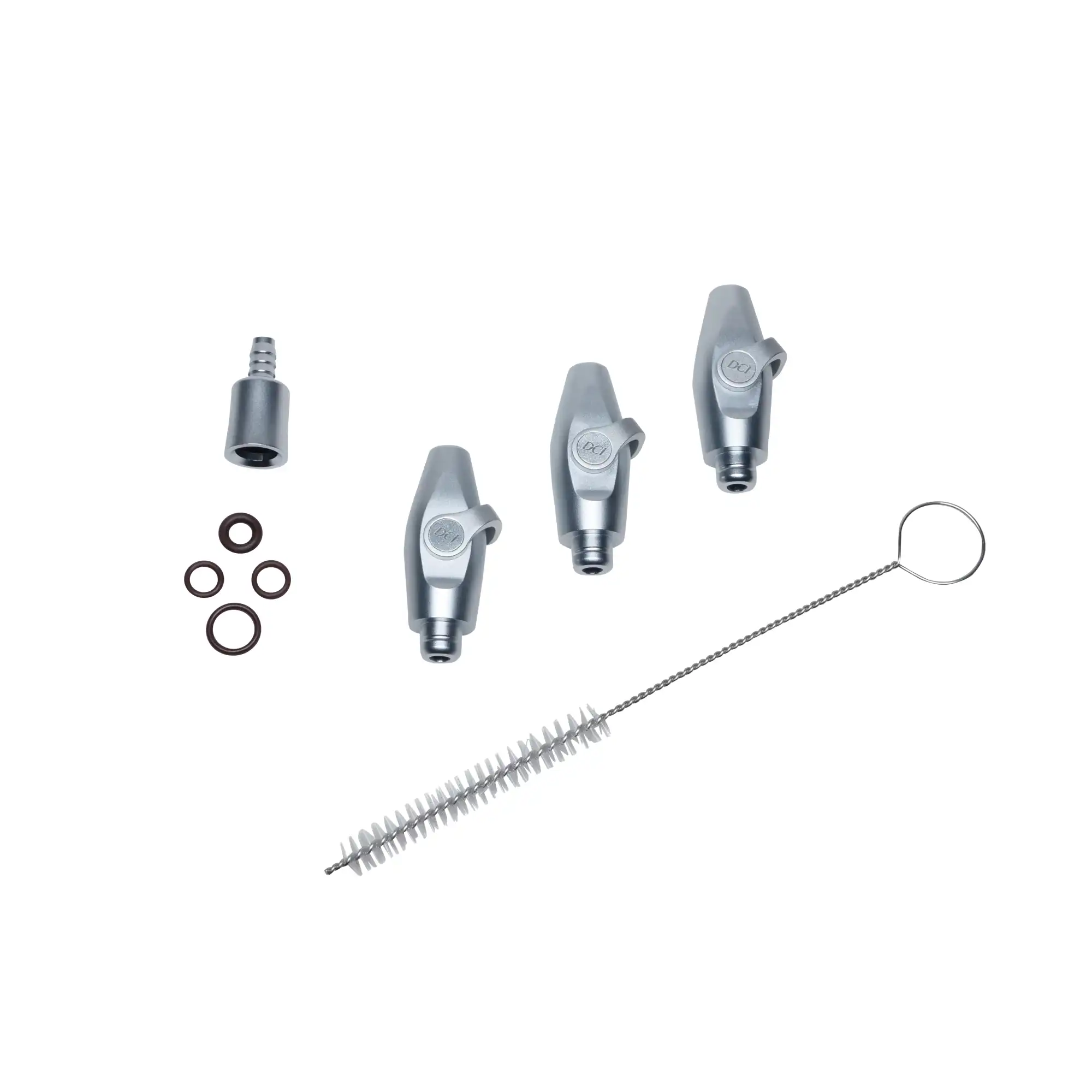 DCI International Precision Comfort Premium Vacuum S/E Valve Kit, 3 Valve Assemblies, 360 Degree Swivel, International, 5214 - Precision Comfort Premium Vacuum S/e Valve Kit: 3 Valve Assemblies 360 Degree Swivel International, 5214 - Image 1