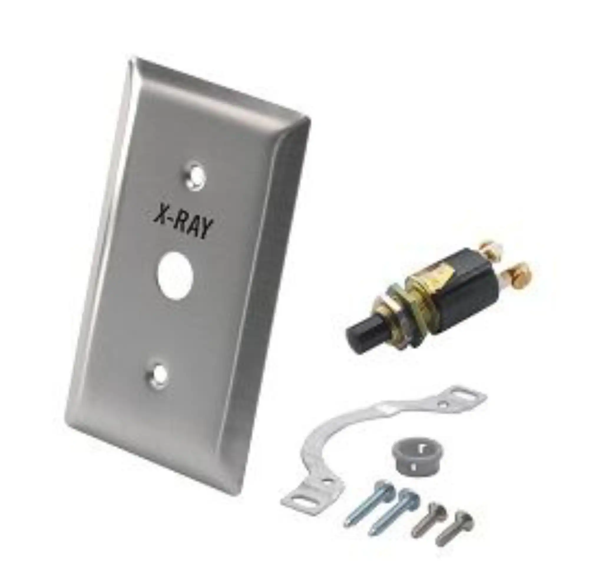 DCI International X-Ray Exposure Switch Kit, Stainless Steel, 1/Kit, Model 7116 - X-Ray Exposure Switch Kit Stainless Steel 1/pack Includes Exposure Switch & Brushed International, 7116 - Image 1