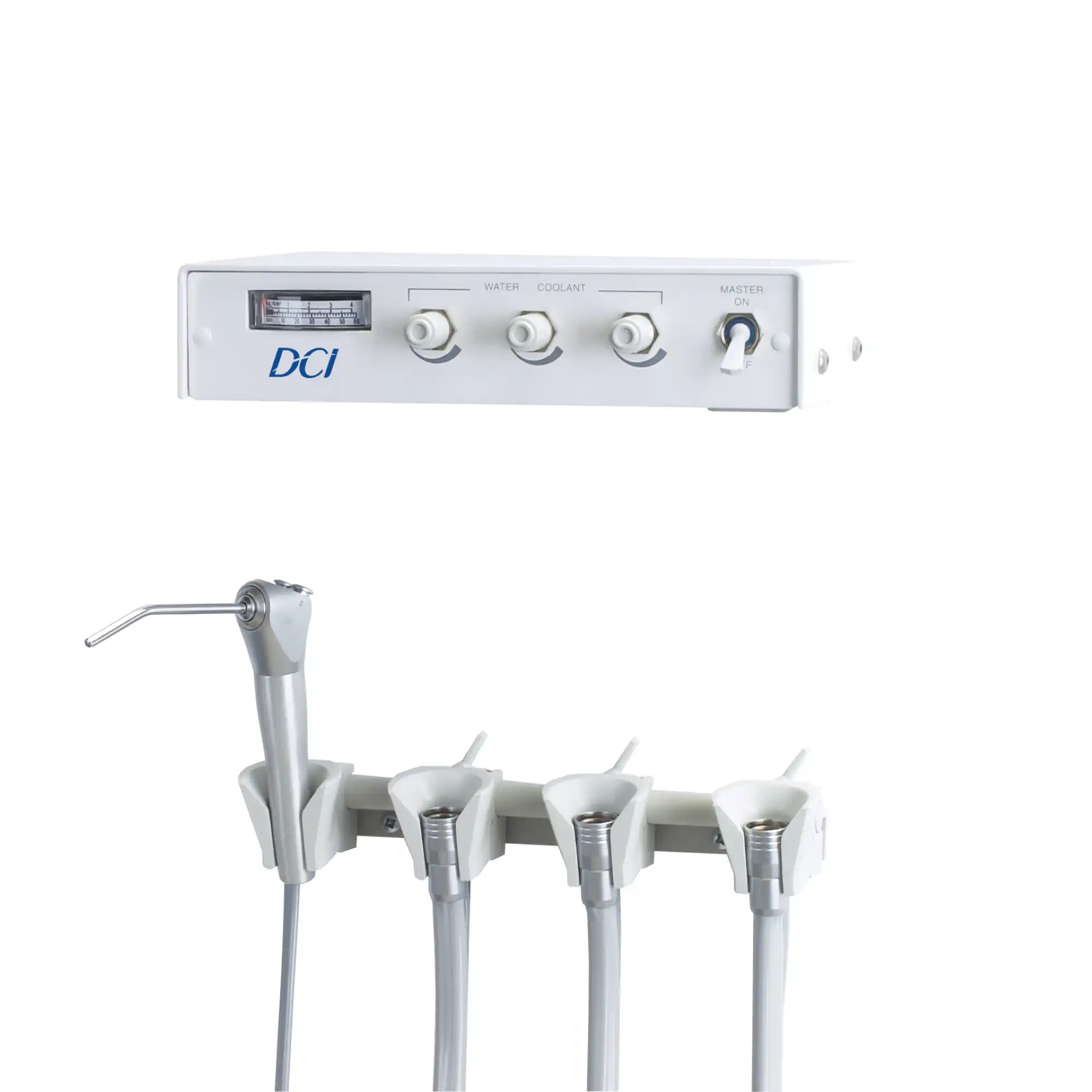 DCI International Automatic Control System, Horizontal Surface-Mount, 3 Handpieces, Individual Drive Air and Water, 4416 - Automatic Control System, Horizontal Surface-Mount, 3 Handpieces, Individual Drive Air and Water, 4416 - Image 1