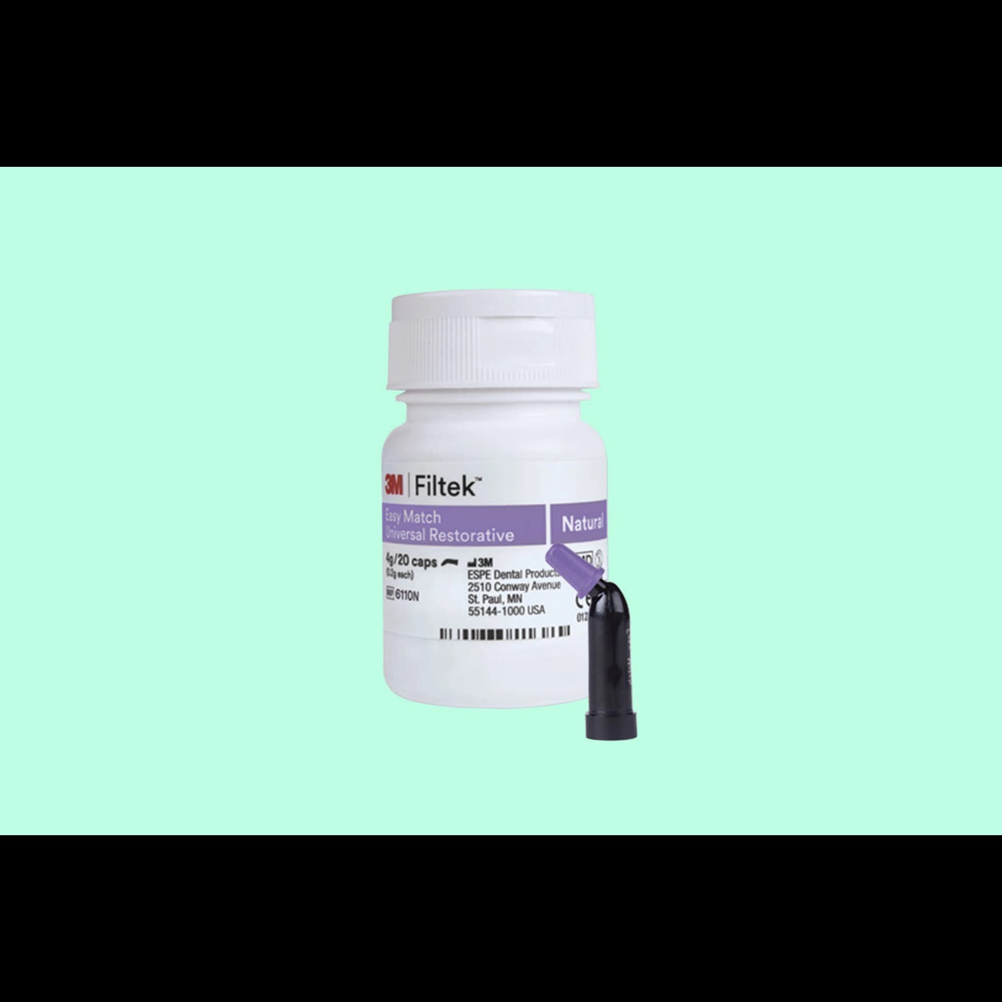 3M Filtek Easy Match Universal Restorative Capsules, Natural, 0.2g, 20/Pk, 6110N thumbnail 2