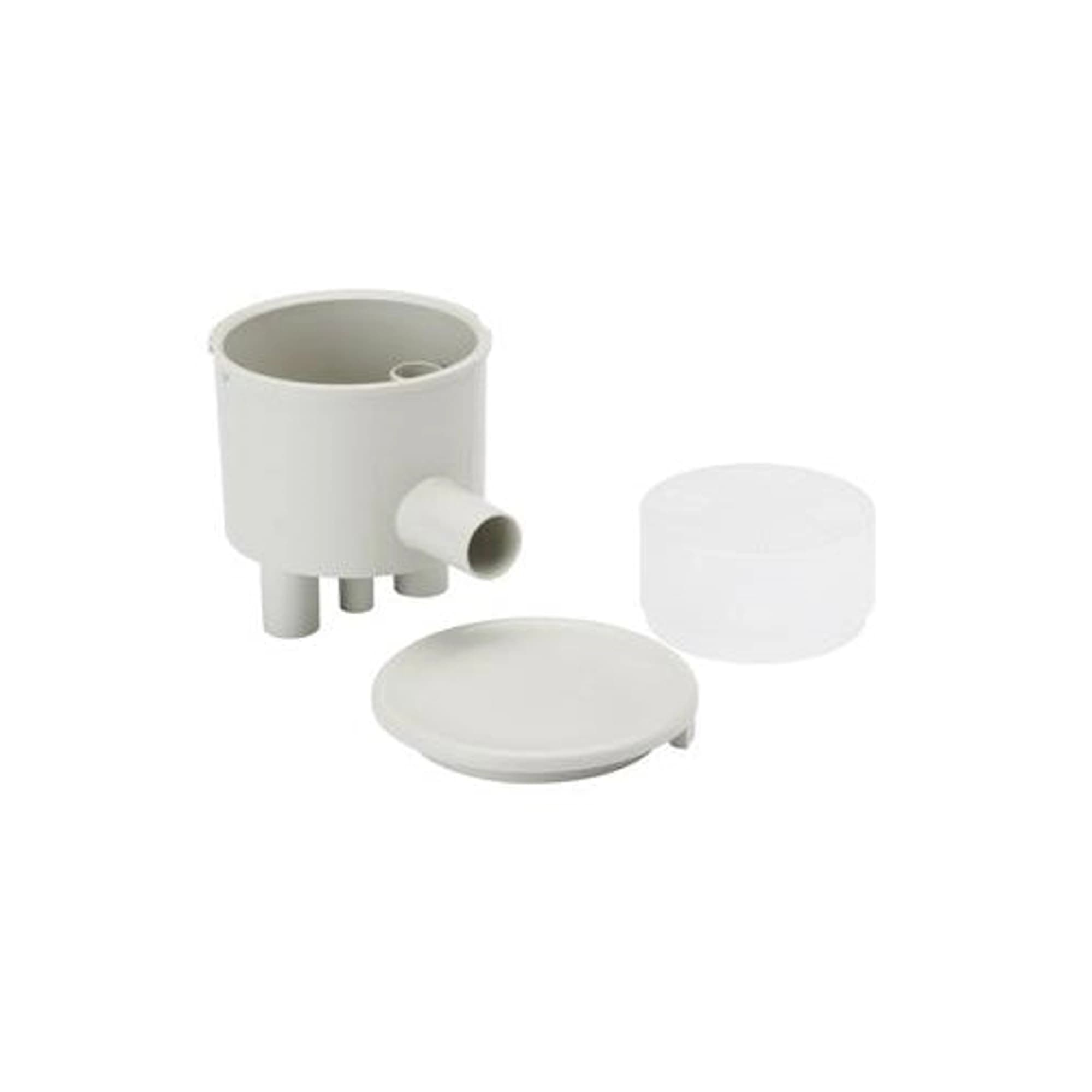 DCI International Vacuum Canister Side Port with Bracket, 80 mm, 5872 - Vacuum Canister Side Port with Bracket, 5872 - Image 1
