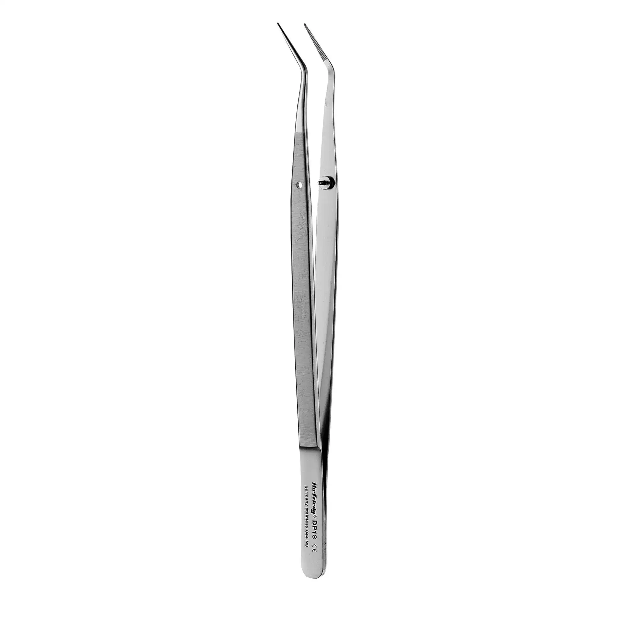 Hu-Friedy #18 Dressing Pliers, Serrated Tip, Stainless Steel, DP18 thumbnail 2