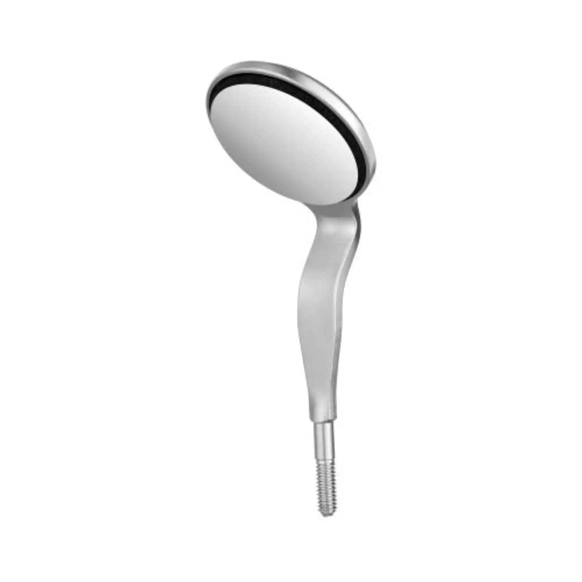 Hu-Friedy #5 DS FS CS Double-Sided Front Surface Cone Socket Mouth Mirror, Rhodium-Coated, Single, Part No. 279161 thumbnail 2