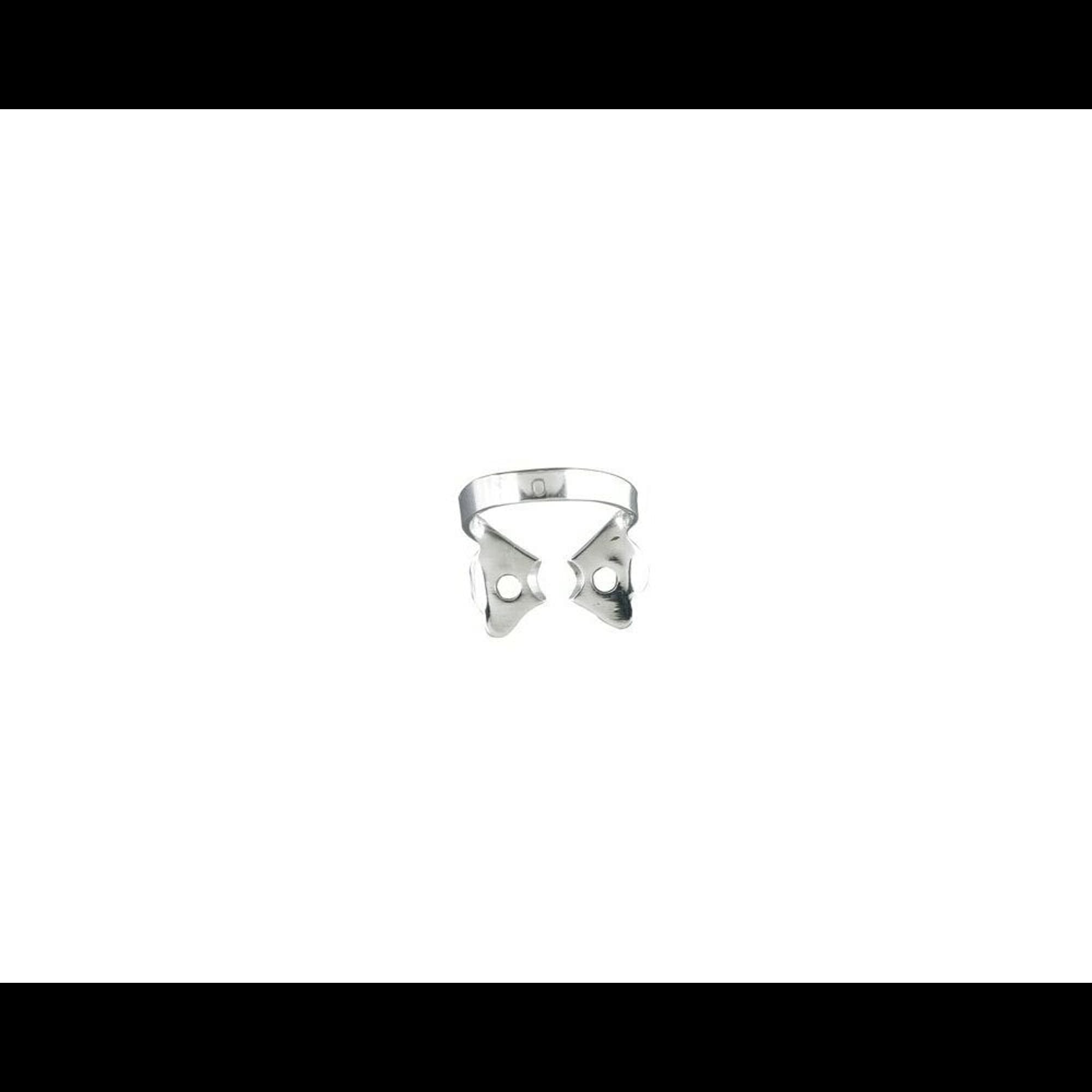 Miltex Dental Dam Clamp #26N, Wingless, Upper Molar, Stainless Steel, 76D-26N thumbnail 2