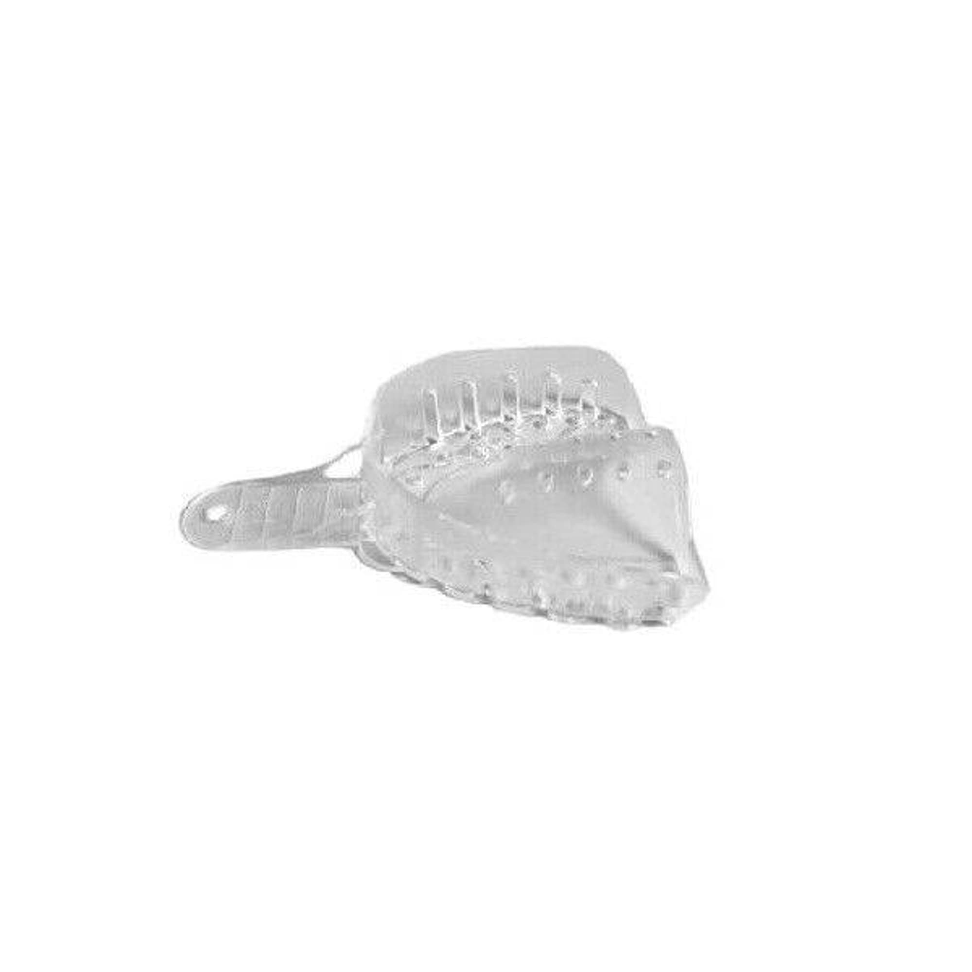 Plasdent Excellent Crystal Impression Tray, #1 Large Upper, Perforated, Clear, 12/Pk, ITC-LU thumbnail 2