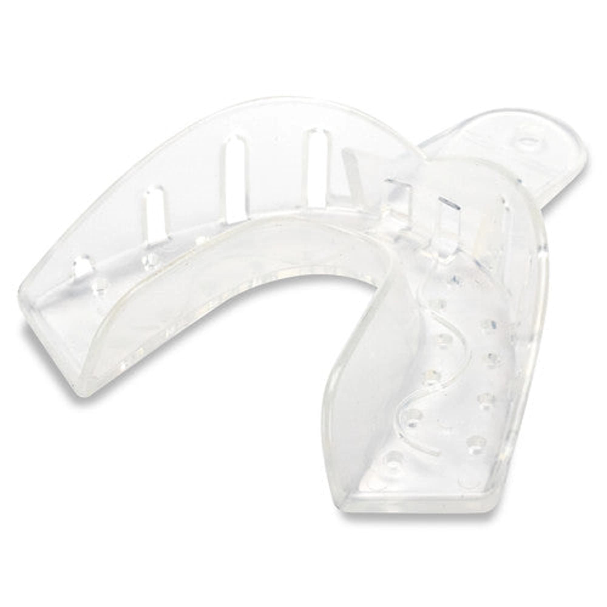 Plasdent Excellent Crystal Impression Tray, #6 Small Lower, Clear, Perforated, 12/Pk, ITC-SL thumbnail 2