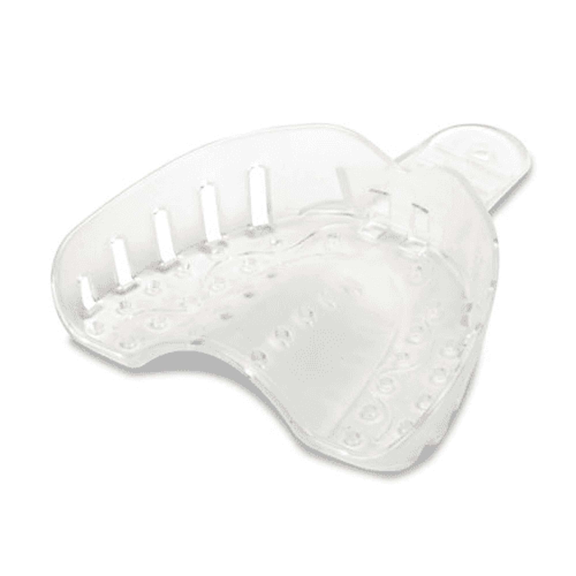 Plasdent Excellent Crystal Impression Trays, X-Large Upper, Clear, Perforated, #X1, 12/Pk, ITC-XLU thumbnail 2
