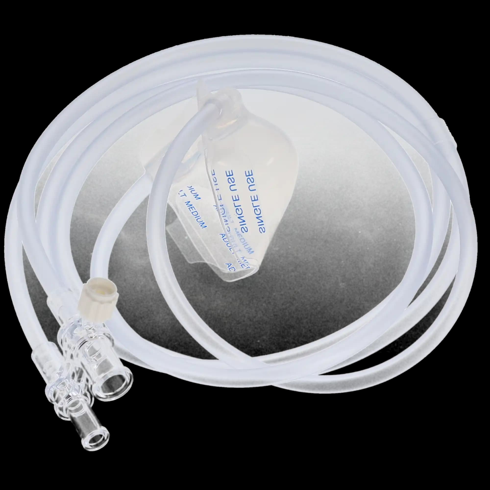 Porter Silhouette II Low Profile Nitrous Oxide Nasal Hood and Breathing Circuit, Medium, 12/Pkg, SIL2-MED-12 thumbnail 7