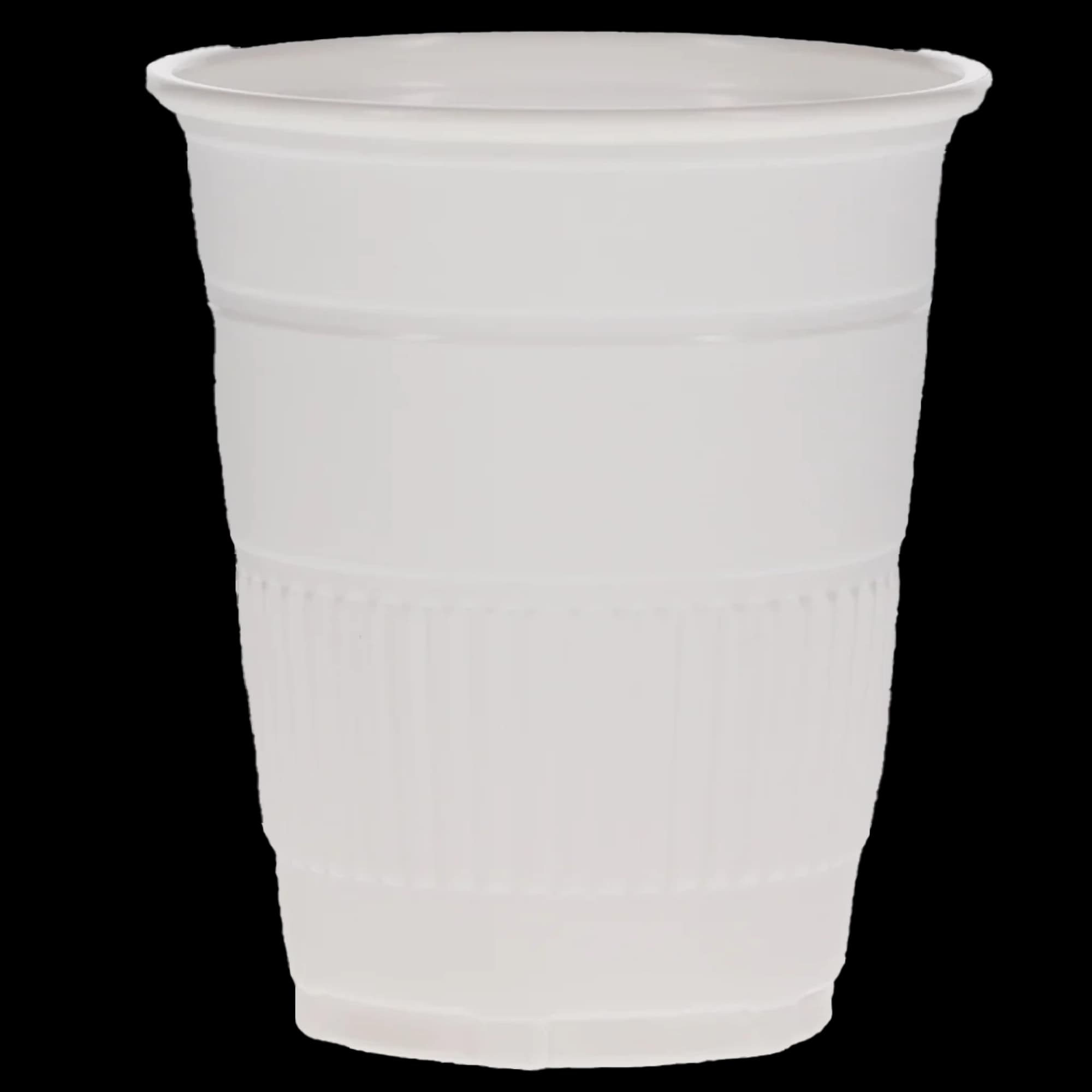 Quala White 5 oz Disposable Plastic Cups, Case of 1000 - Quala - Cups 5Oz White 1000/Cs - Image 1