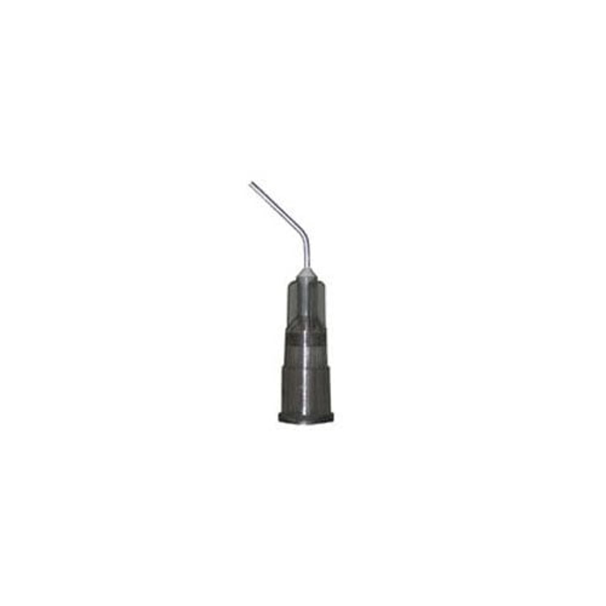 Quala Pre-Bent Dispensing Tips, 22 Gauge, Grey, 100/Pk - Quala - 22G Tip Grey 100/Bg - Image 1