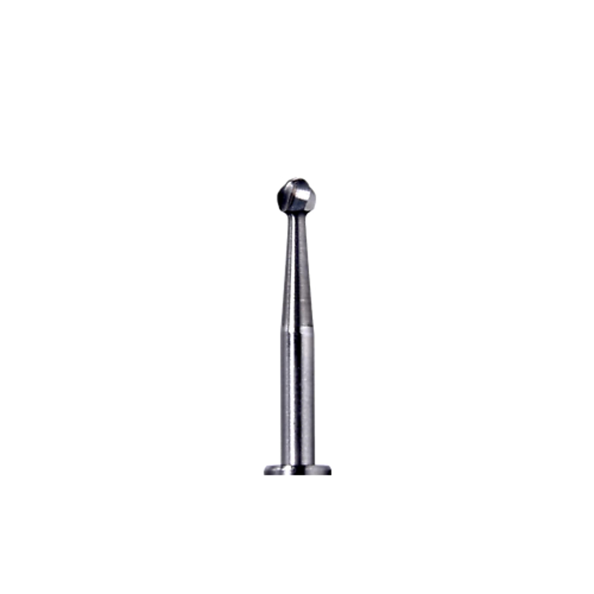 Quala FG2 Round Carbide Bur, Size 2, 1.0 mm, Friction Grip, 10/Pk, Q2060050 - Quala - Fg2 Bur 10/Pk - Image 1