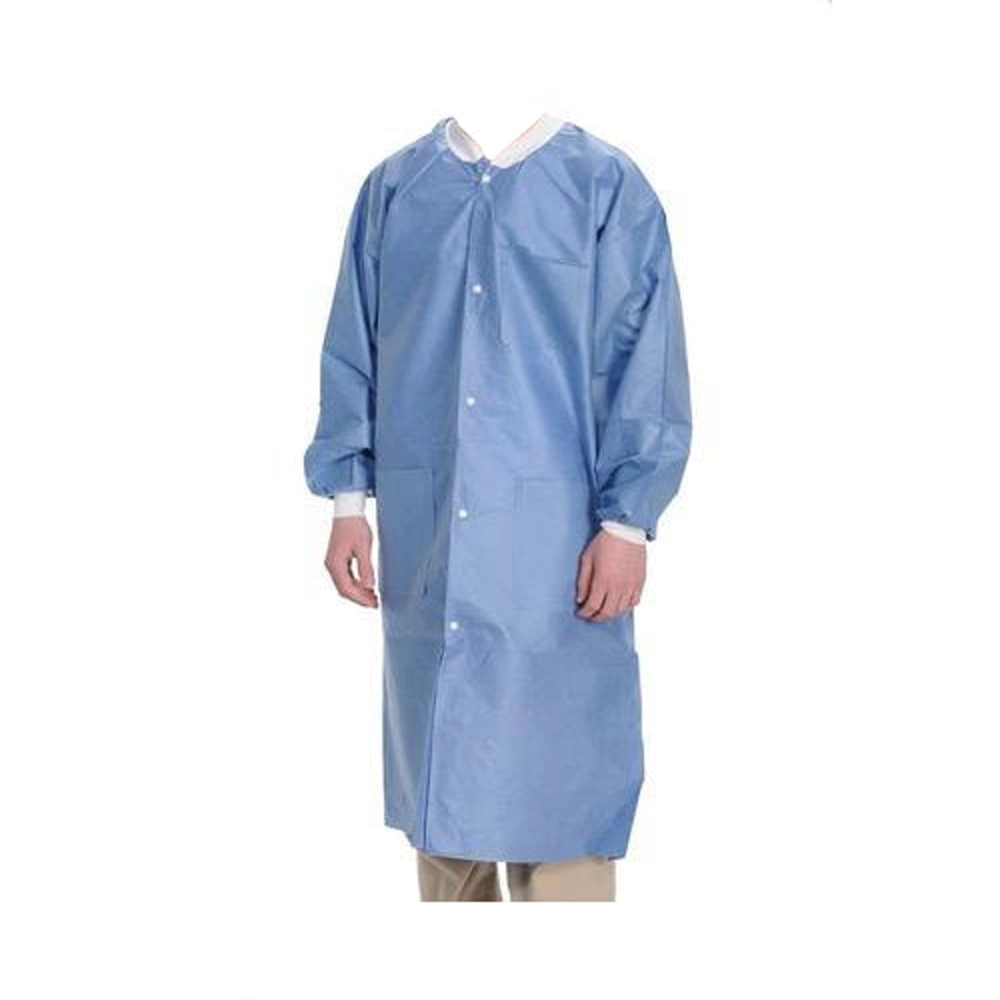 ValuMax ExtraSafe Lab Coats, Ceil Blue, 3XL, 10/Pk, AAMI Level 3, 3660CB3XL - ExtraSafe Lab Coats, Ceil Blue, 3XL, 10/Pk - Image 1