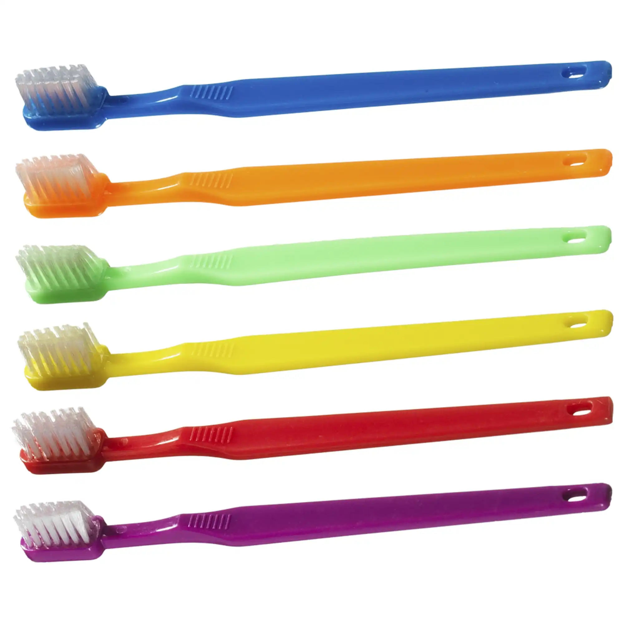 Plak Smacker Junior Youth Toothbrush, Soft Bristles, Assorted Colors, Individually Wrapped, 144/Bx - Junior Youth Toothbrush (144 Ct) - Image 1