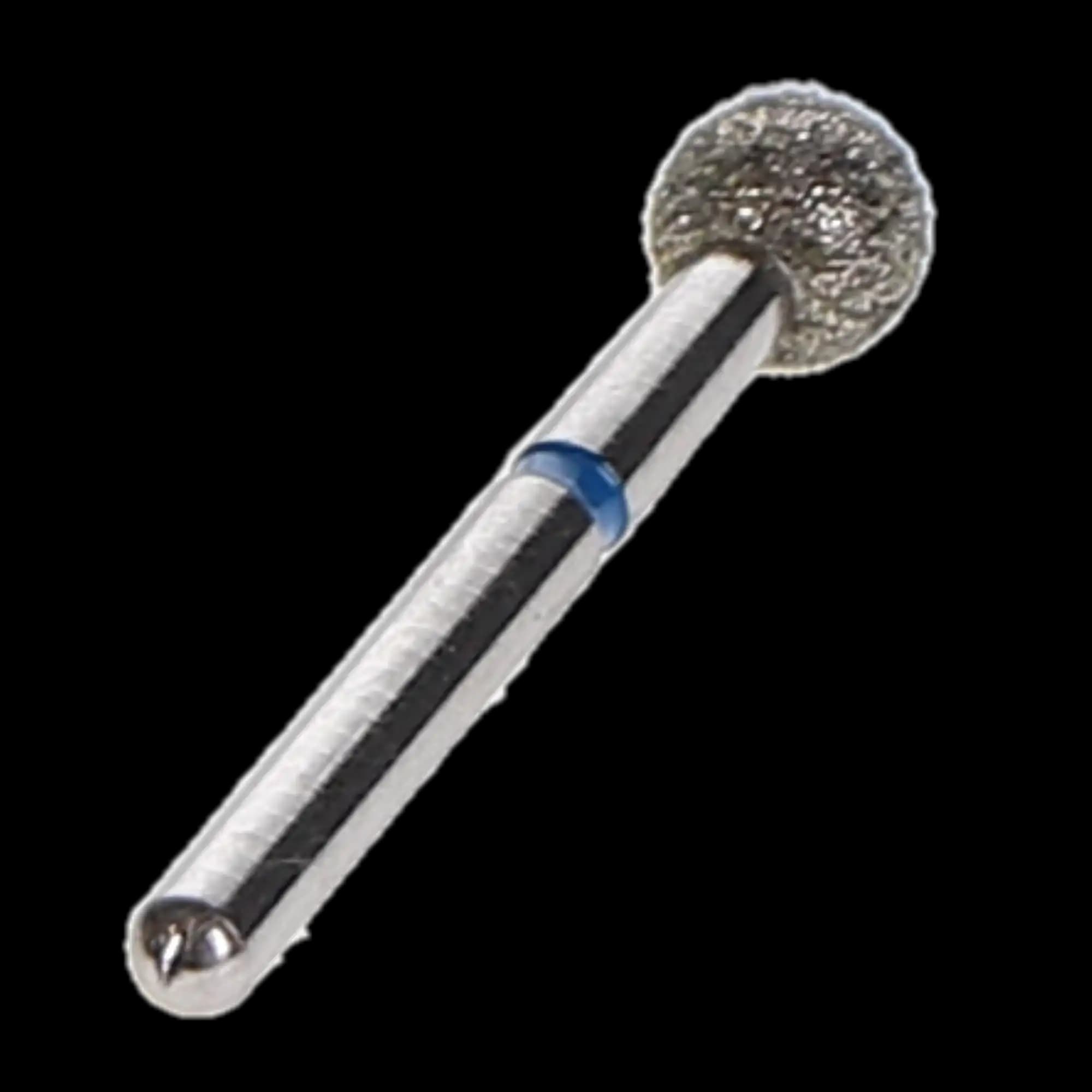 HSB House Brand Round Diamond Bur 801-032M, Medium Grit, 3.2 mm Head, 10/Pk, 401779 thumbnail 2