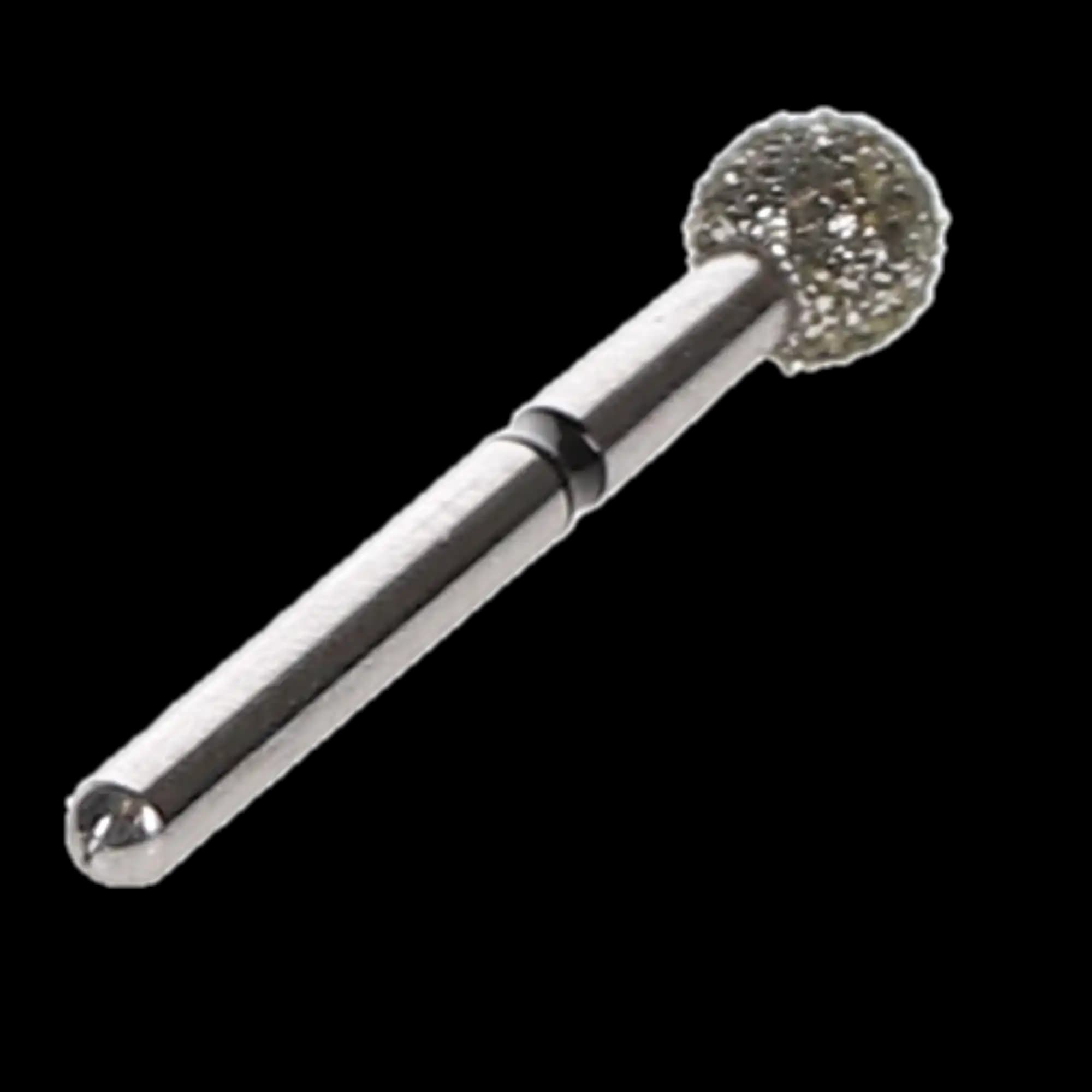 HSB Round Diamond Bur 801-032SC, Super Coarse, 3.2 mm Head, 10/Pk, 401780 thumbnail 2